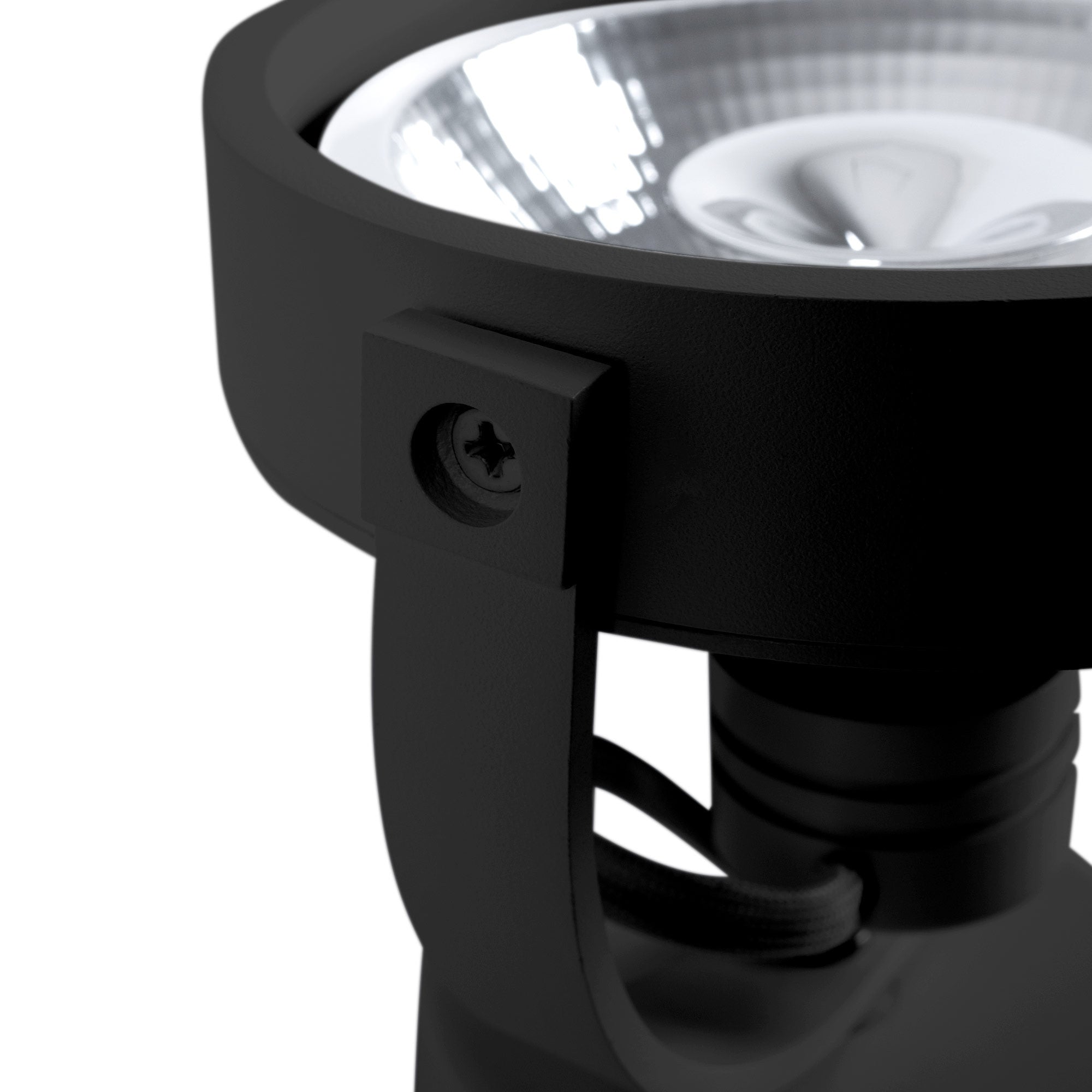 Foco de techo orientable "IRIS" + Bombilla AR111 GU10