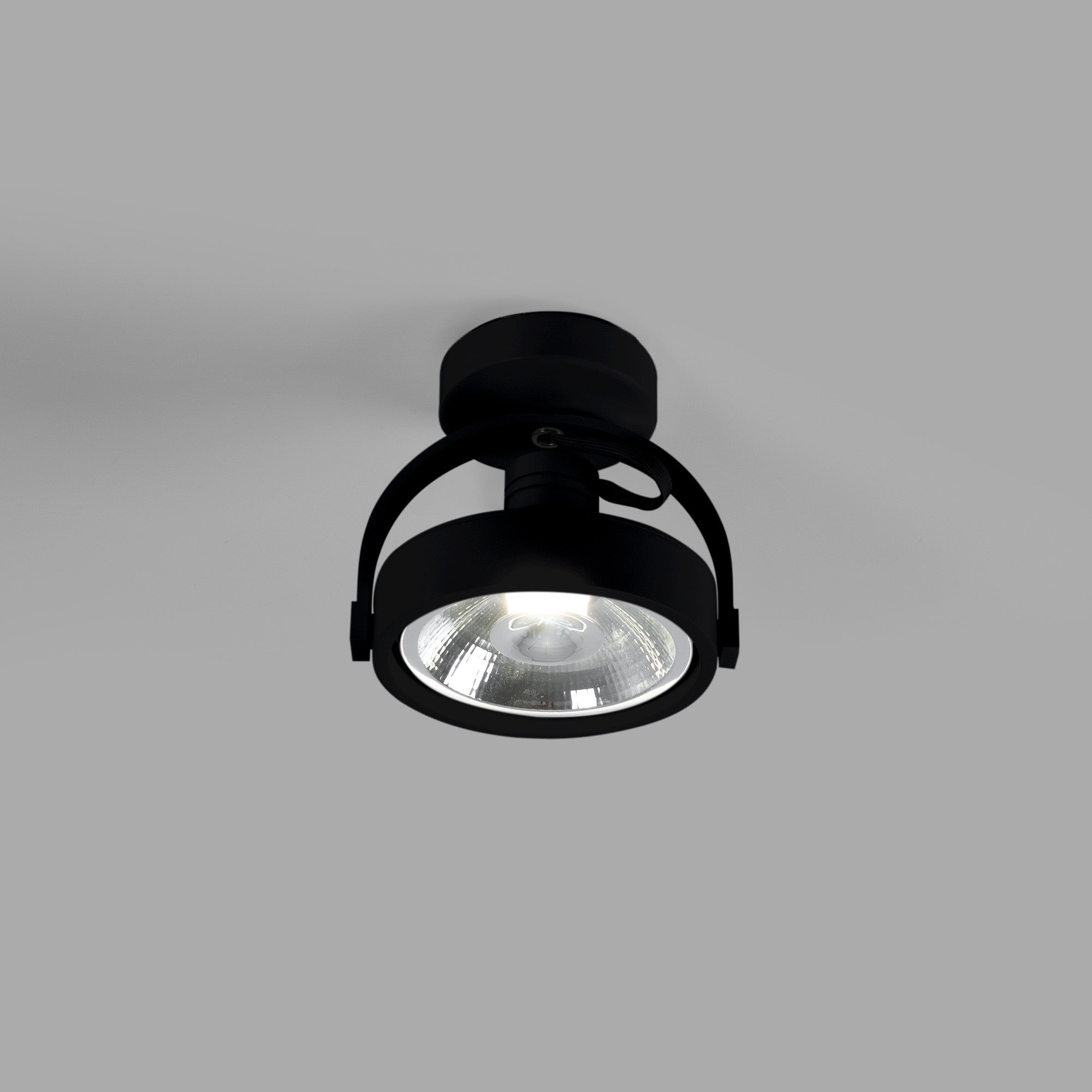 Foco de techo orientable "IRIS" + Bombilla AR111 GU10