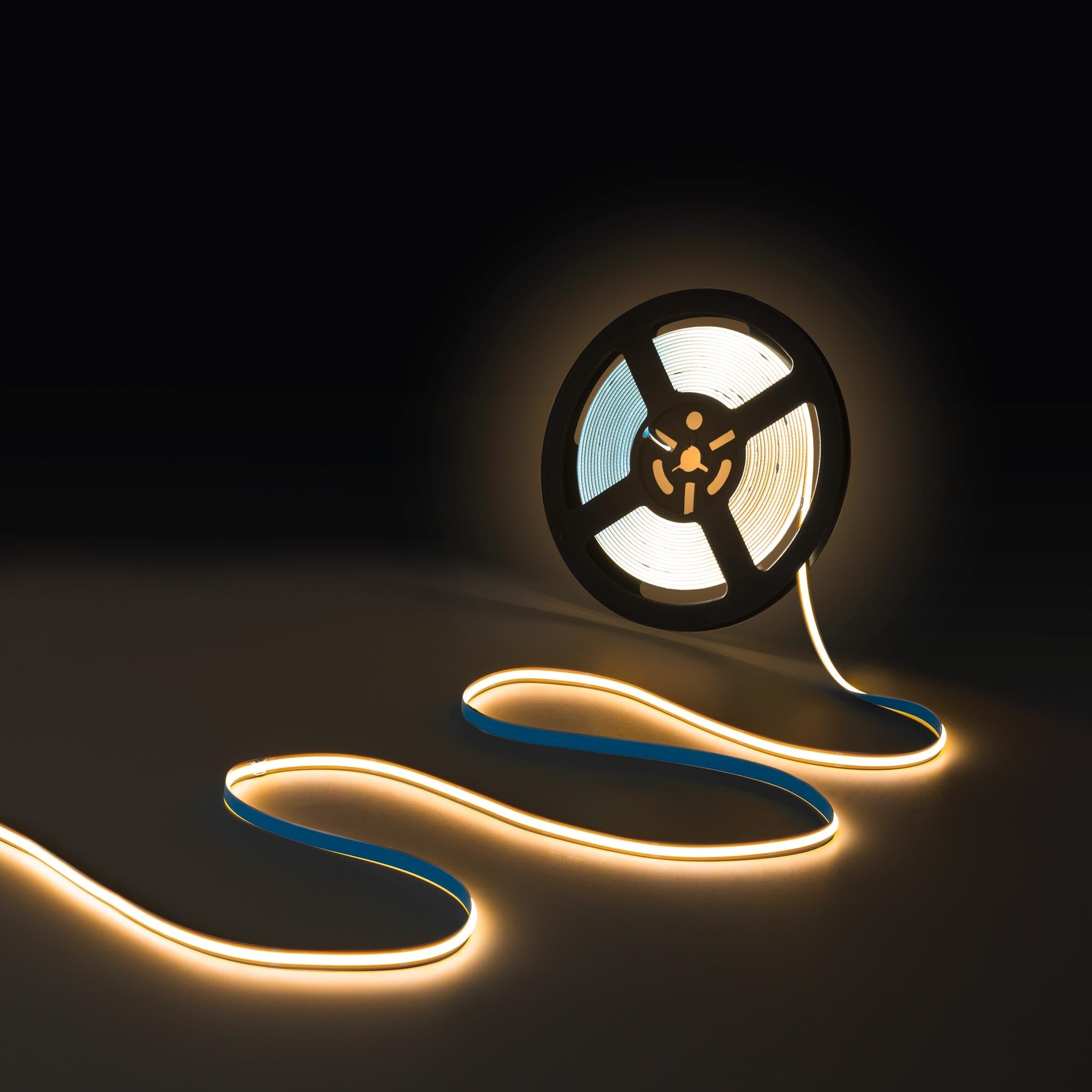 Tira LED COB 24V DC -Monocolor - FREE CUT - 11W/m - 8mm - IP20 - Rollo de 10 metros