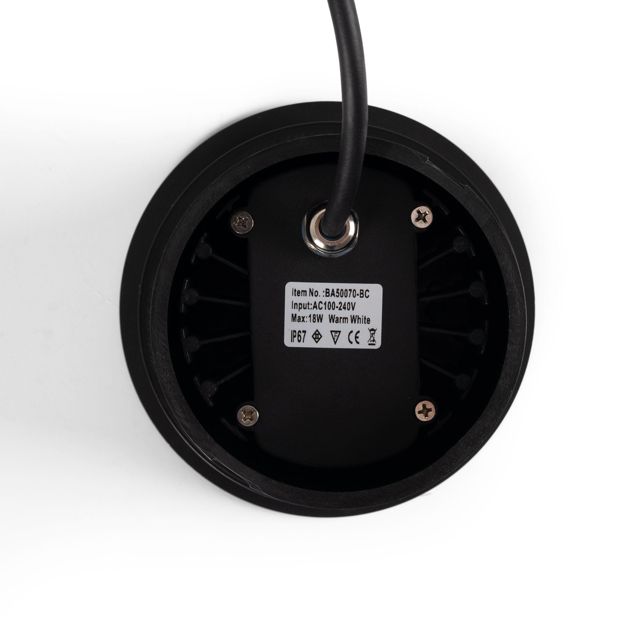 Baliza LED exterior suelo 18W - 100-240V - IP67 - Ø15cm - 30º
