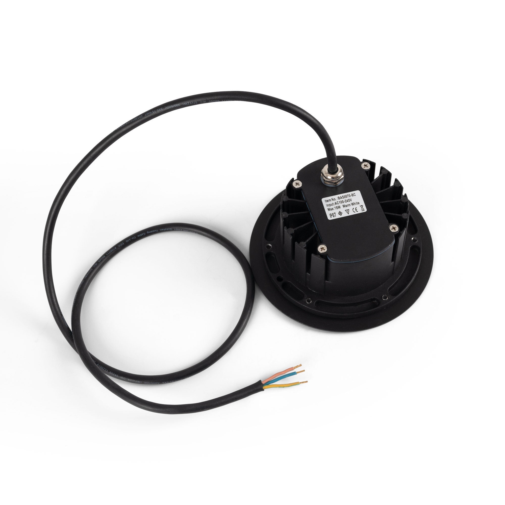 Baliza LED exterior suelo 18W - 100-240V - IP67 - Ø15cm - 30º
