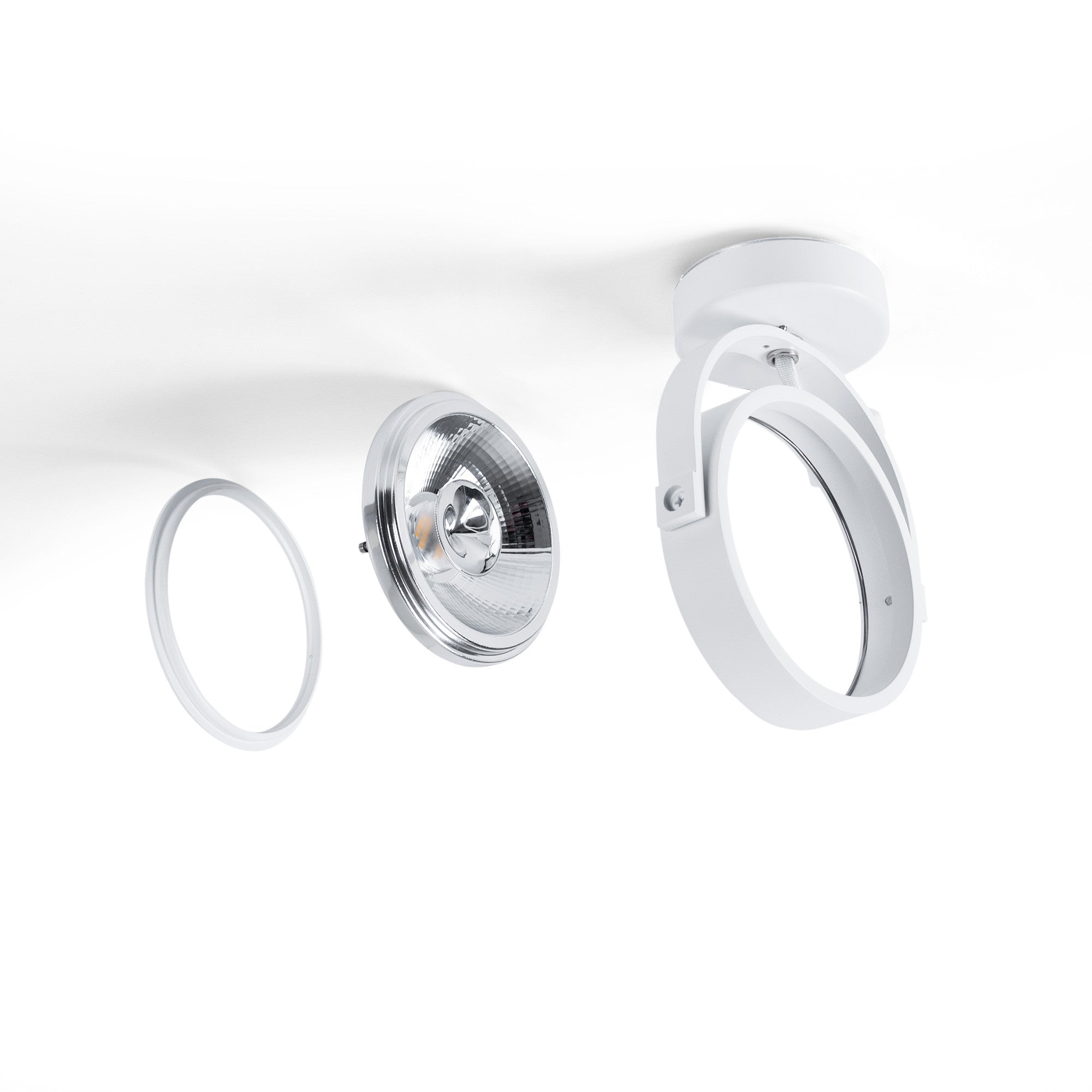 Foco de techo orientable "IRIS" - 1 x AR111 GU10