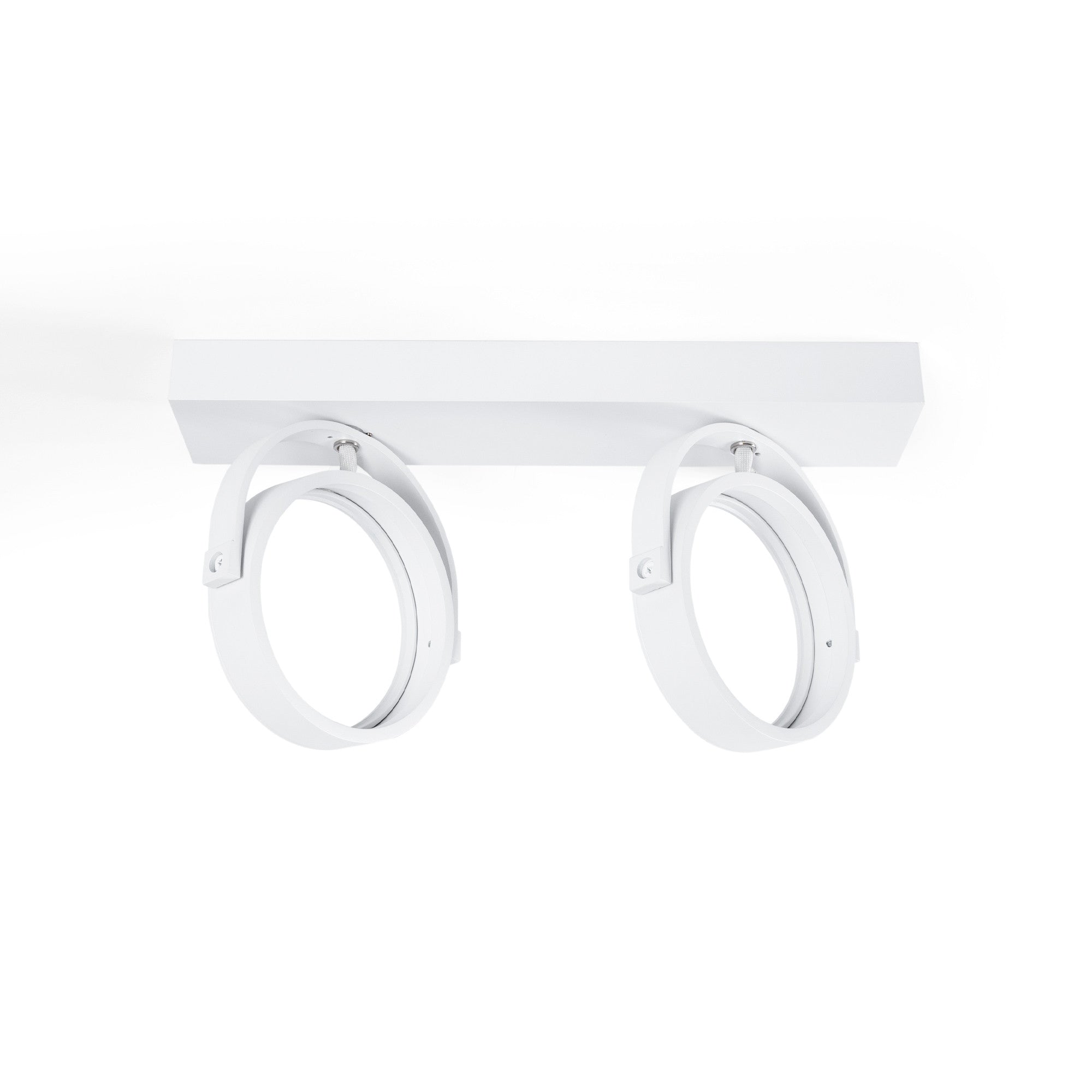 Foco de techo doble orientable "IRIS" - 2 x AR111 GU10