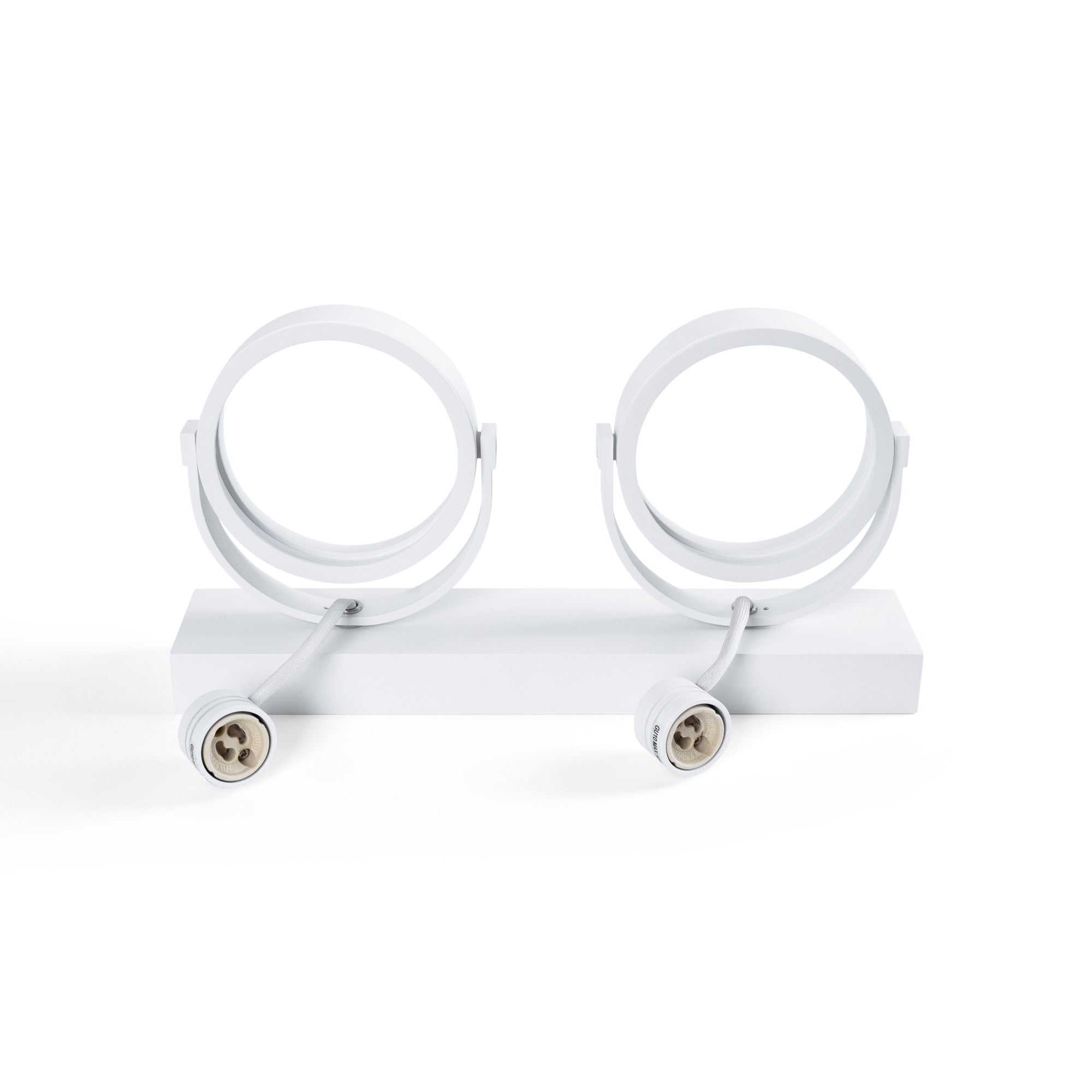 Foco de techo doble orientable "IRIS" - 2 x AR111 GU10