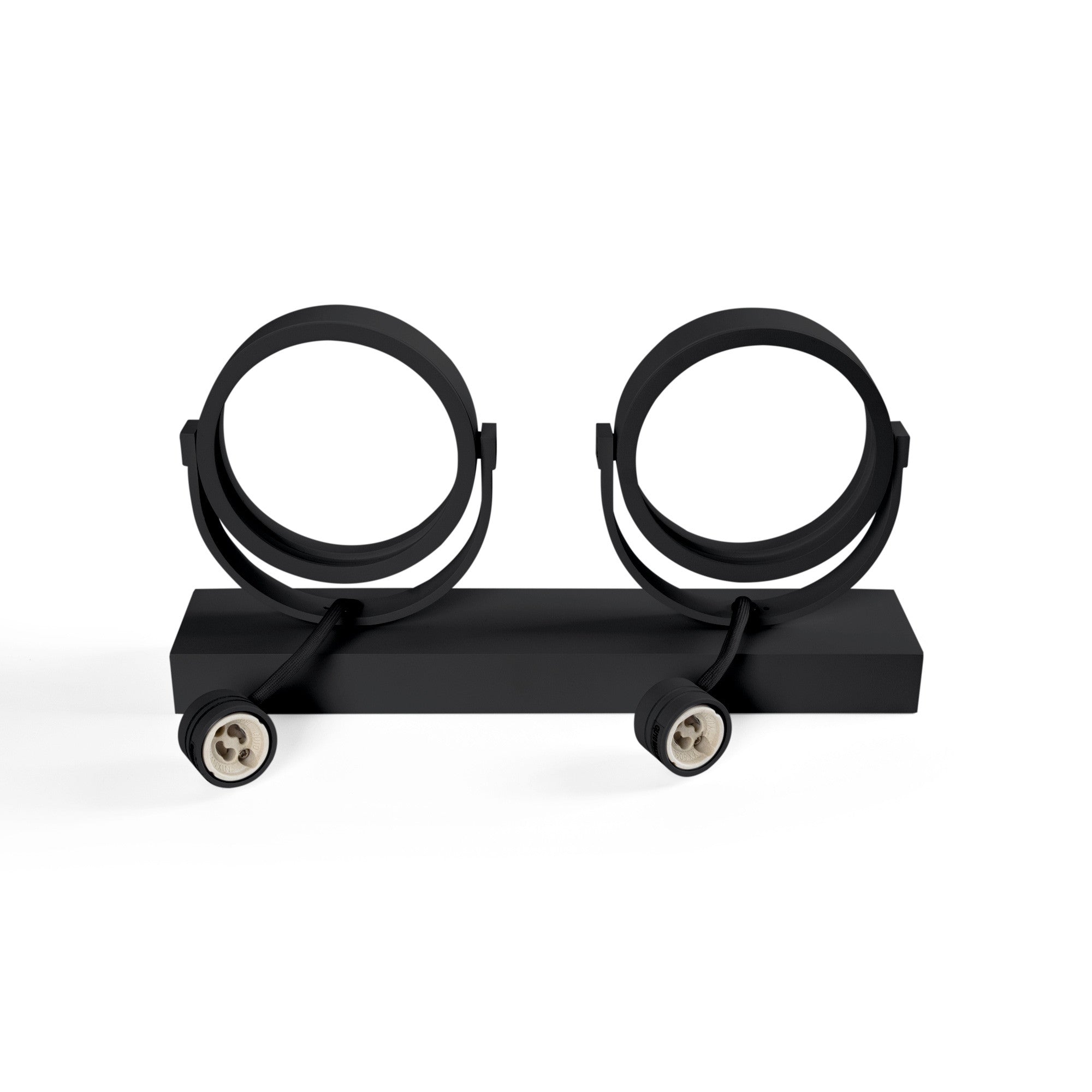Foco de techo doble orientable "IRIS" - 2 x AR111 GU10