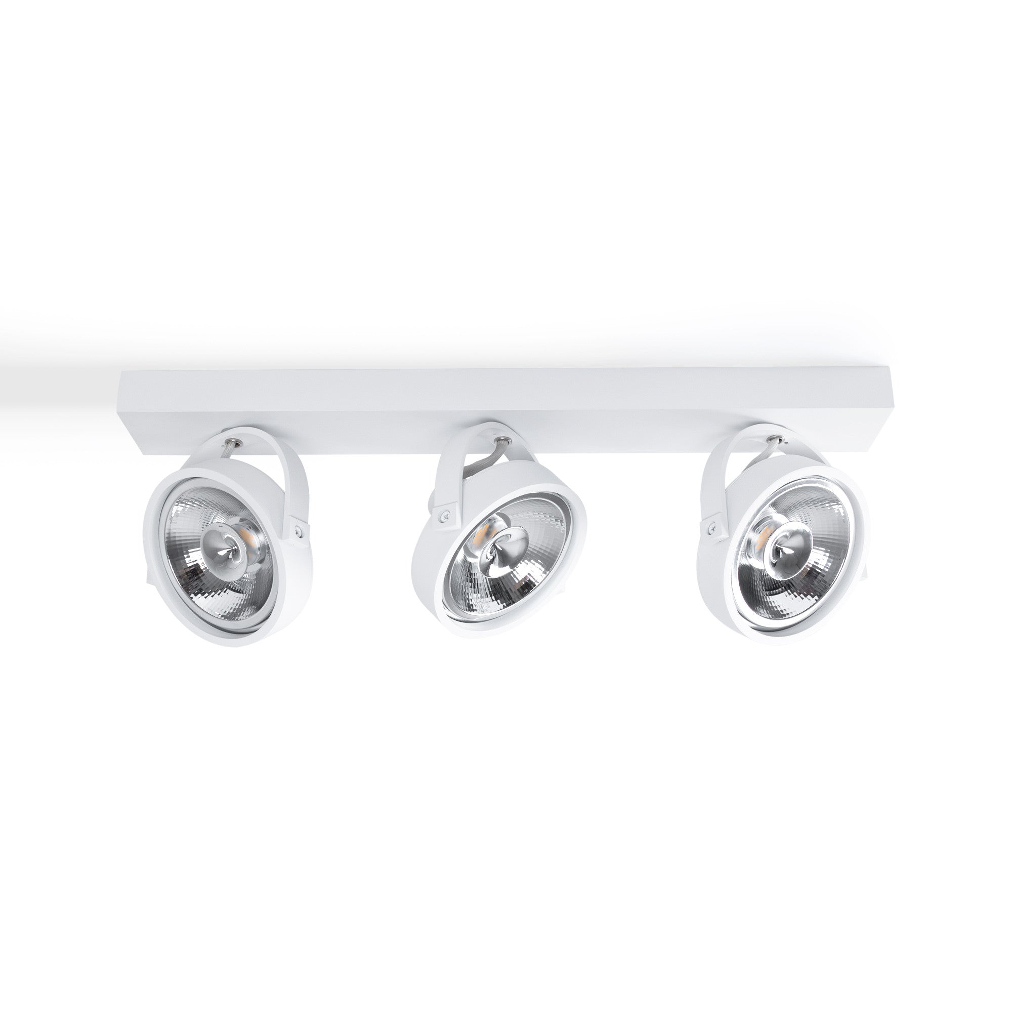 Foco de techo triple orientable "IRIS" - 3 x AR111 GU10