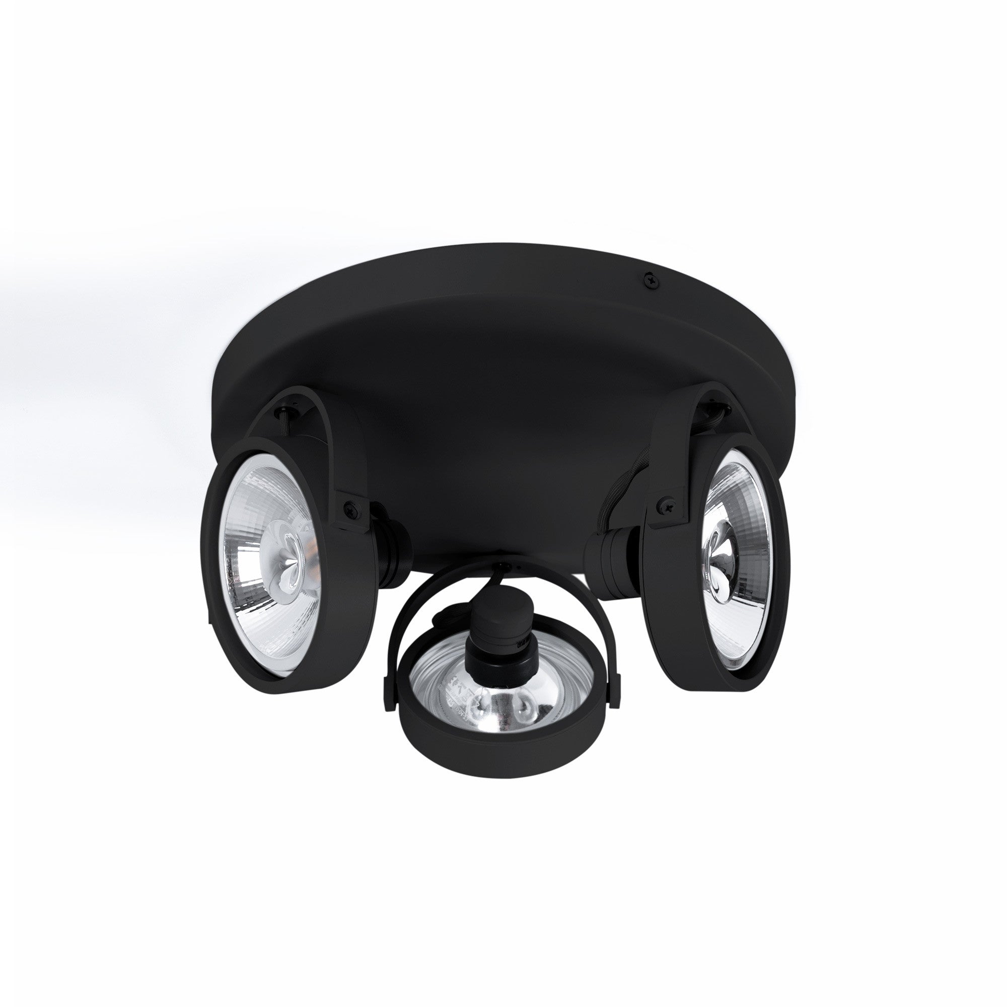 Aplique de techo triple orientable "IRIS 3" - 3 x AR111 GU10