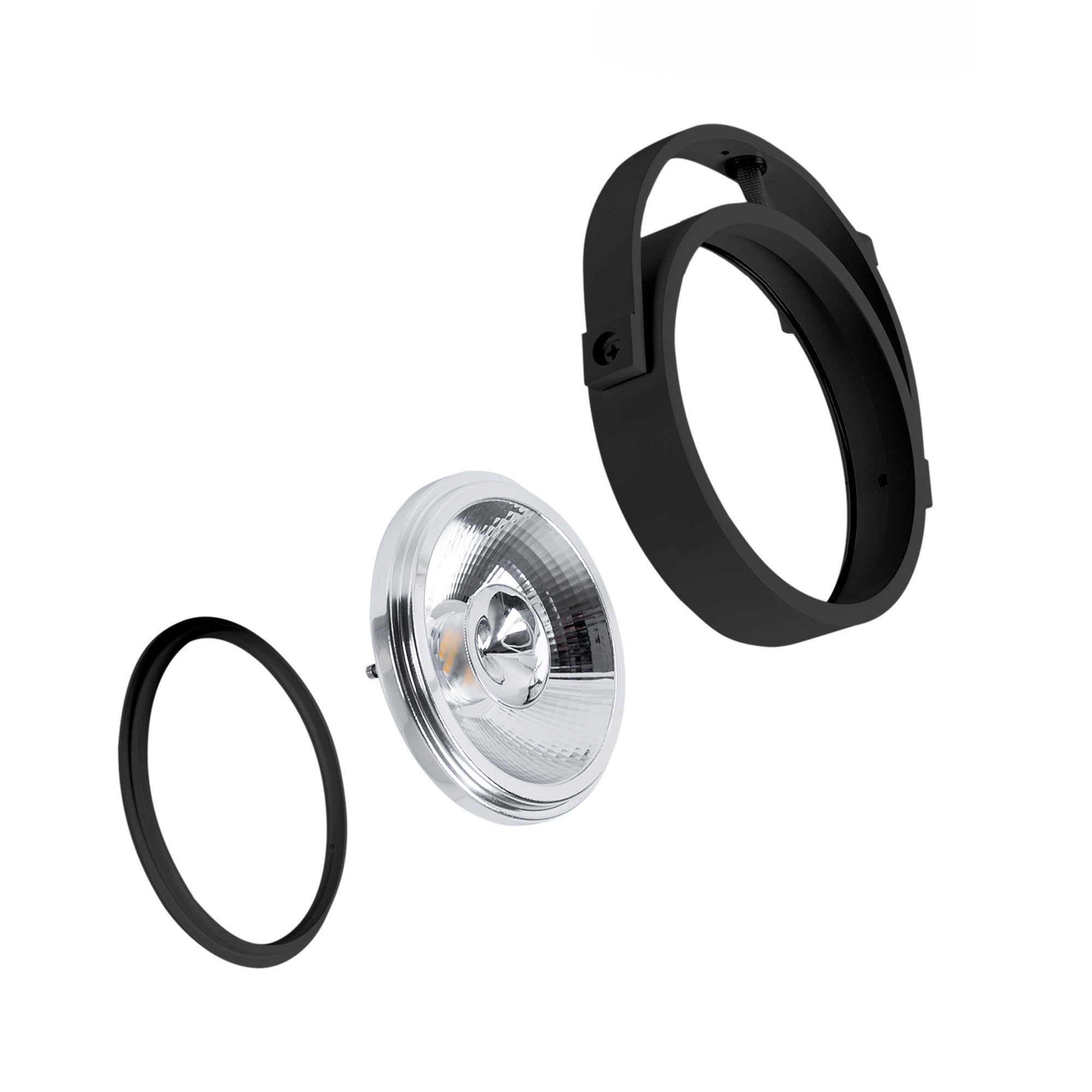 Aplique de techo triple orientable "IRIS 3" - 3 x AR111 GU10