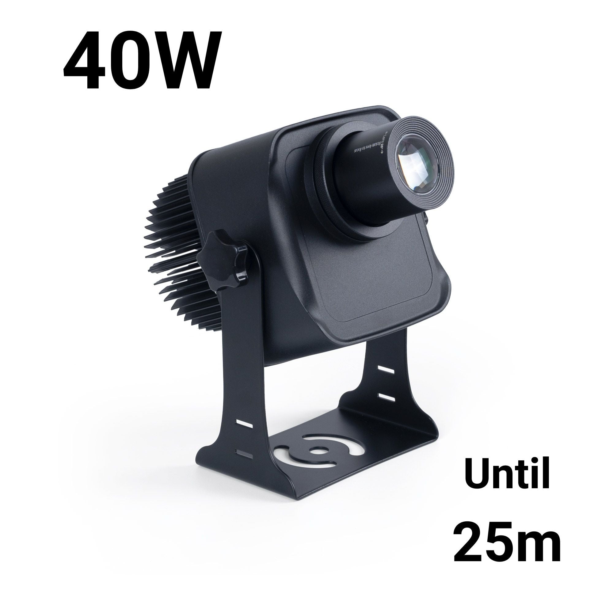 Proyector de logos LED GOBO 40W rotativo exterior - Óptica 20° - IP65