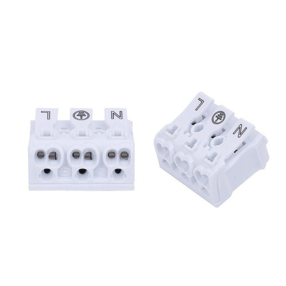 Conector rápido de 3 polos / 0.5 - 2.5mm