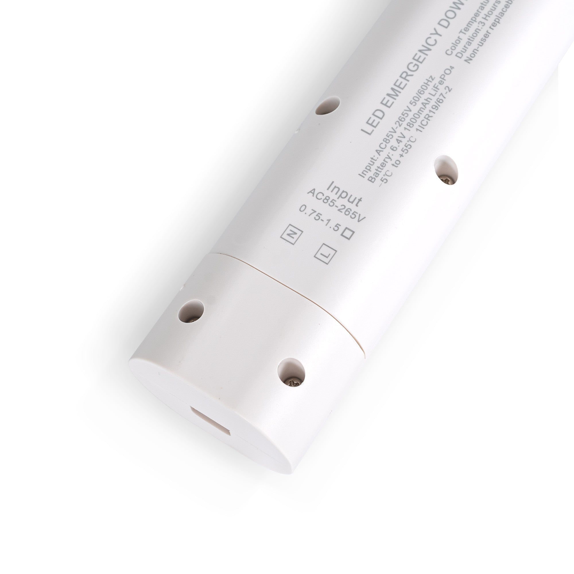 Luz de emergencia 3W tipo downlight - Autonomía 3hs - Ø60mm