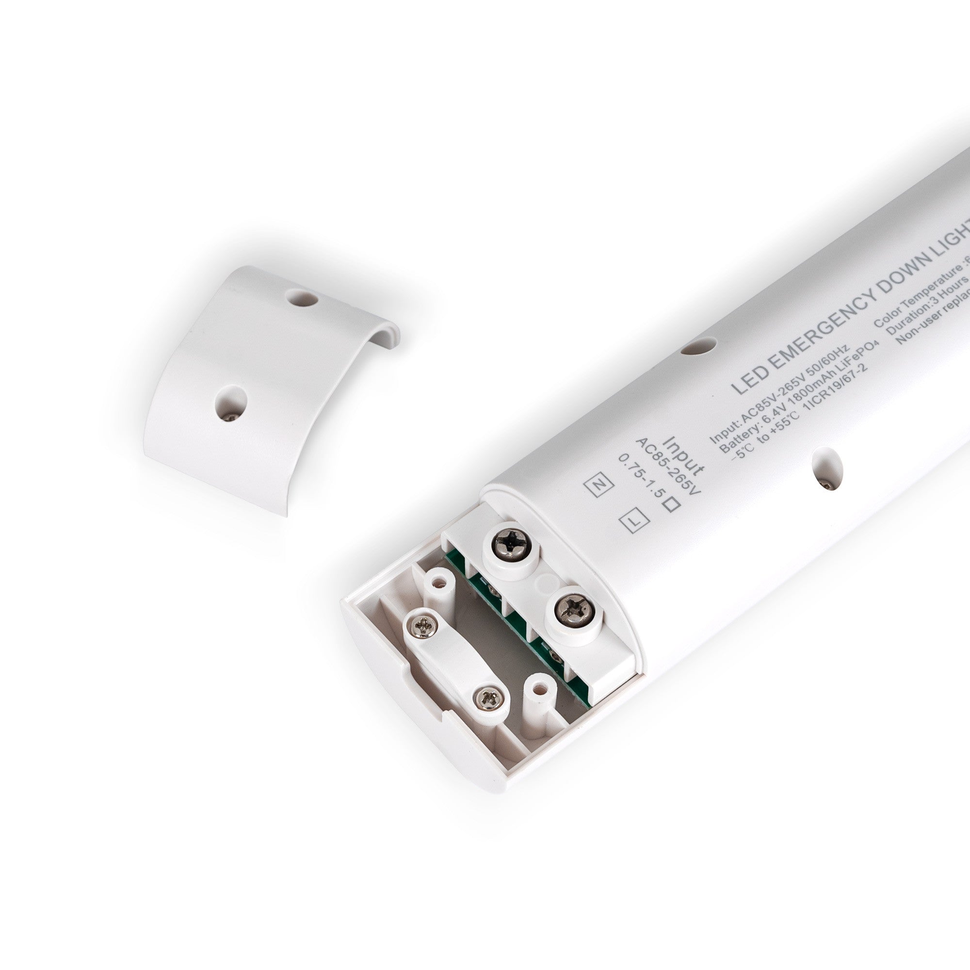 Luz de emergencia 3W tipo downlight - Autonomía 3hs - Ø60mm