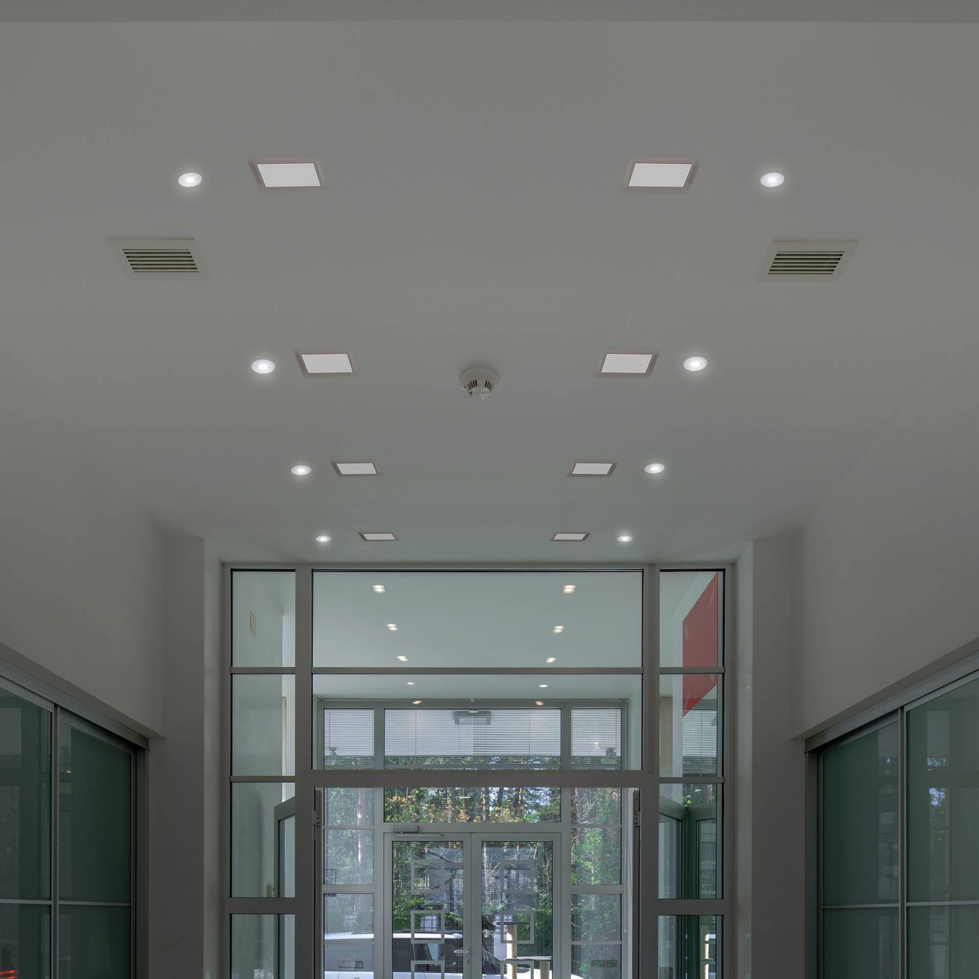 Luz de emergencia 3W tipo downlight - Autonomía 3hs - Ø60mm