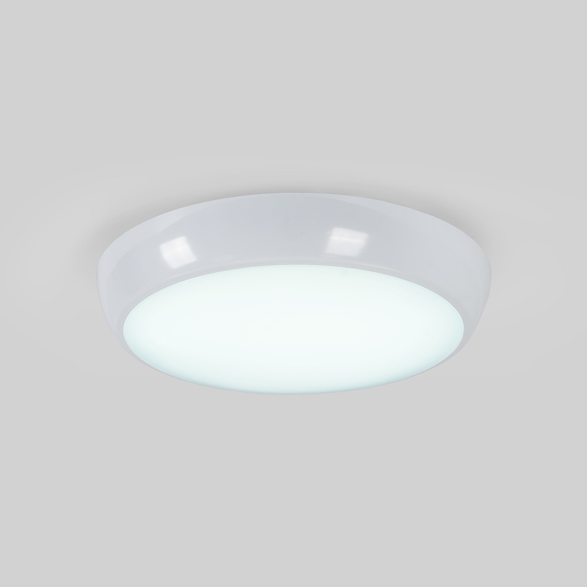 Plafón LED techo estanco / Luz de emergencia - CCT - Potencia ajustable 12W-16W - Ø31cm - IP65