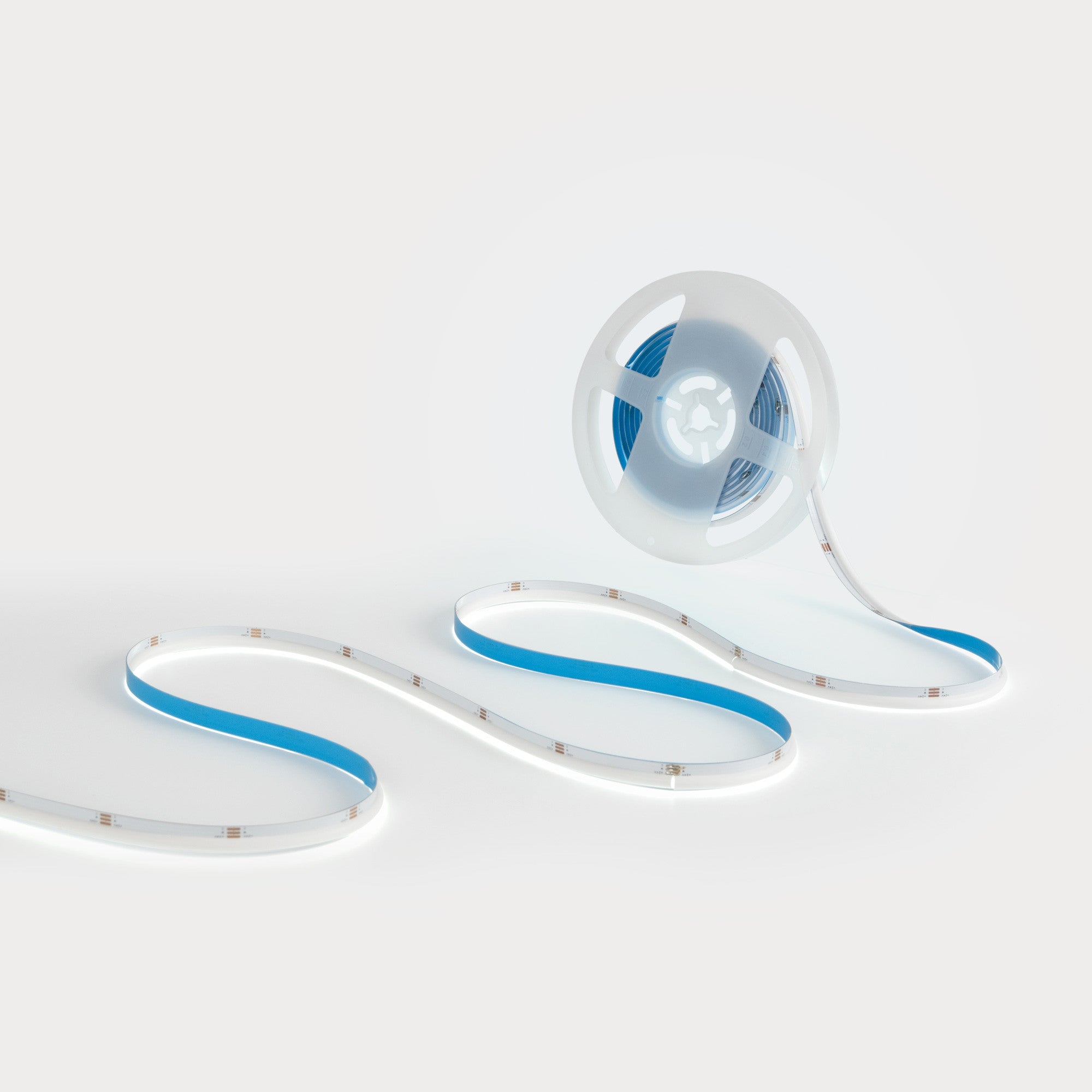 Tira LED COB 24V DC CCT - Emisión lateral - 12W/m - 10mm - IP20 - Corte c/ 5cm - Rollo de 5 metros