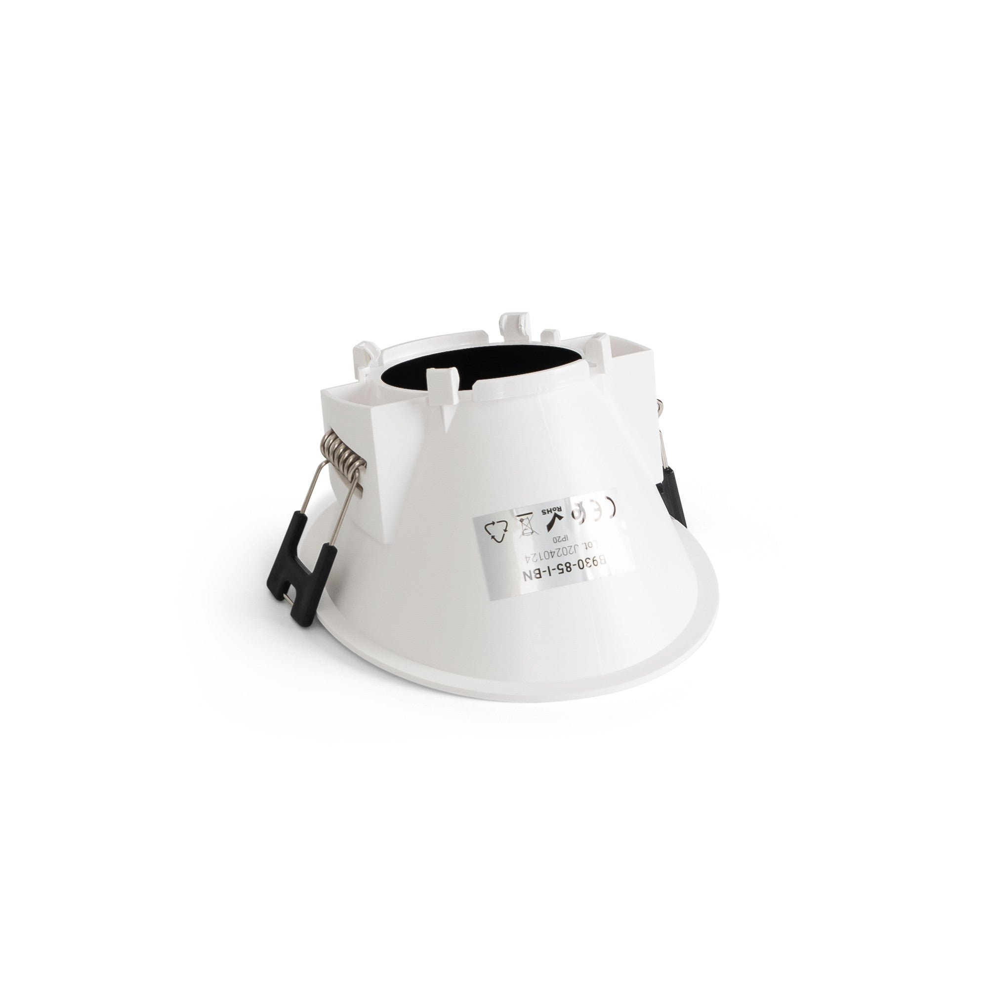 Aro downlight redondo asimétrico - Bajo UGR - Corte Ø85mm