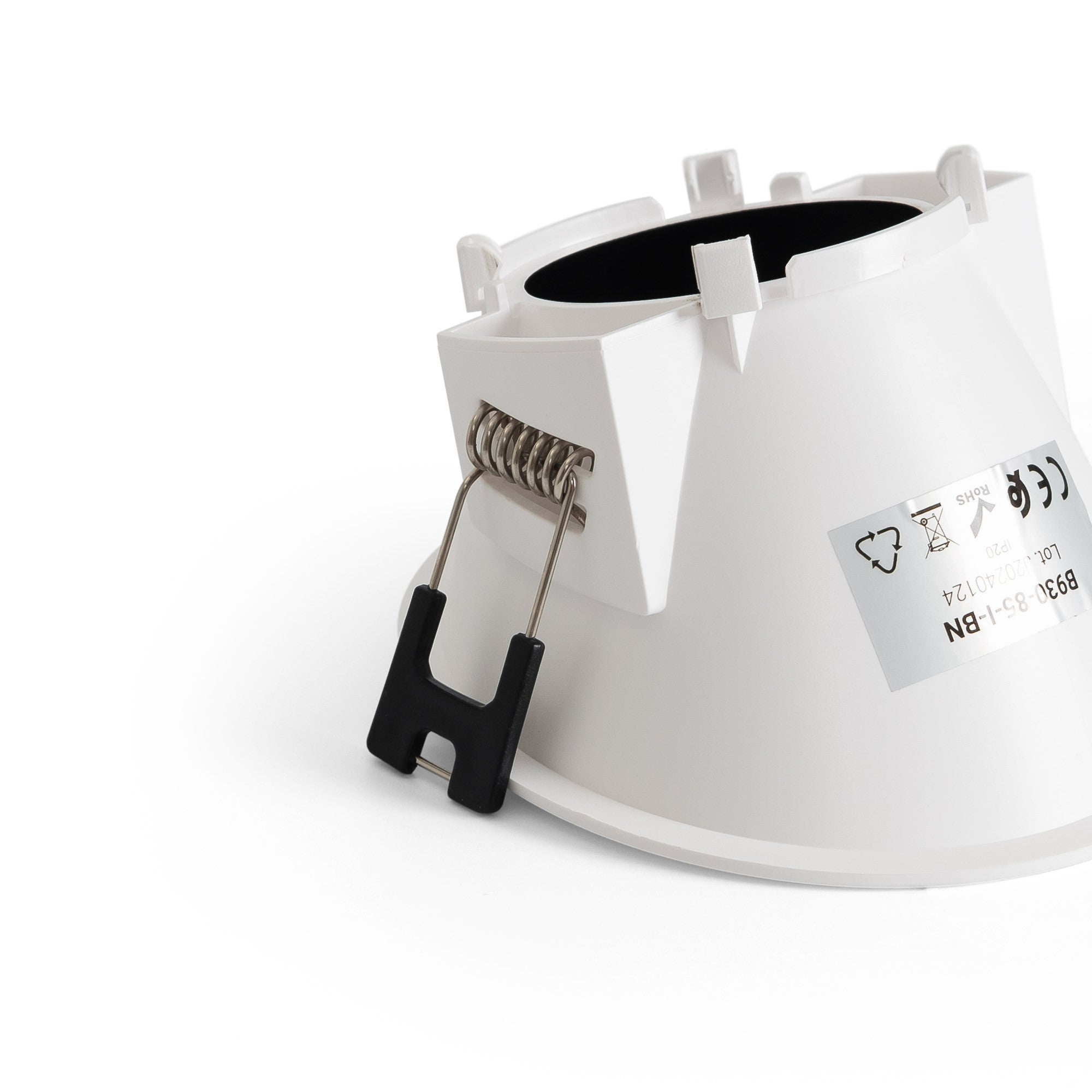 Aro downlight redondo asimétrico - Bajo UGR - Corte Ø85mm