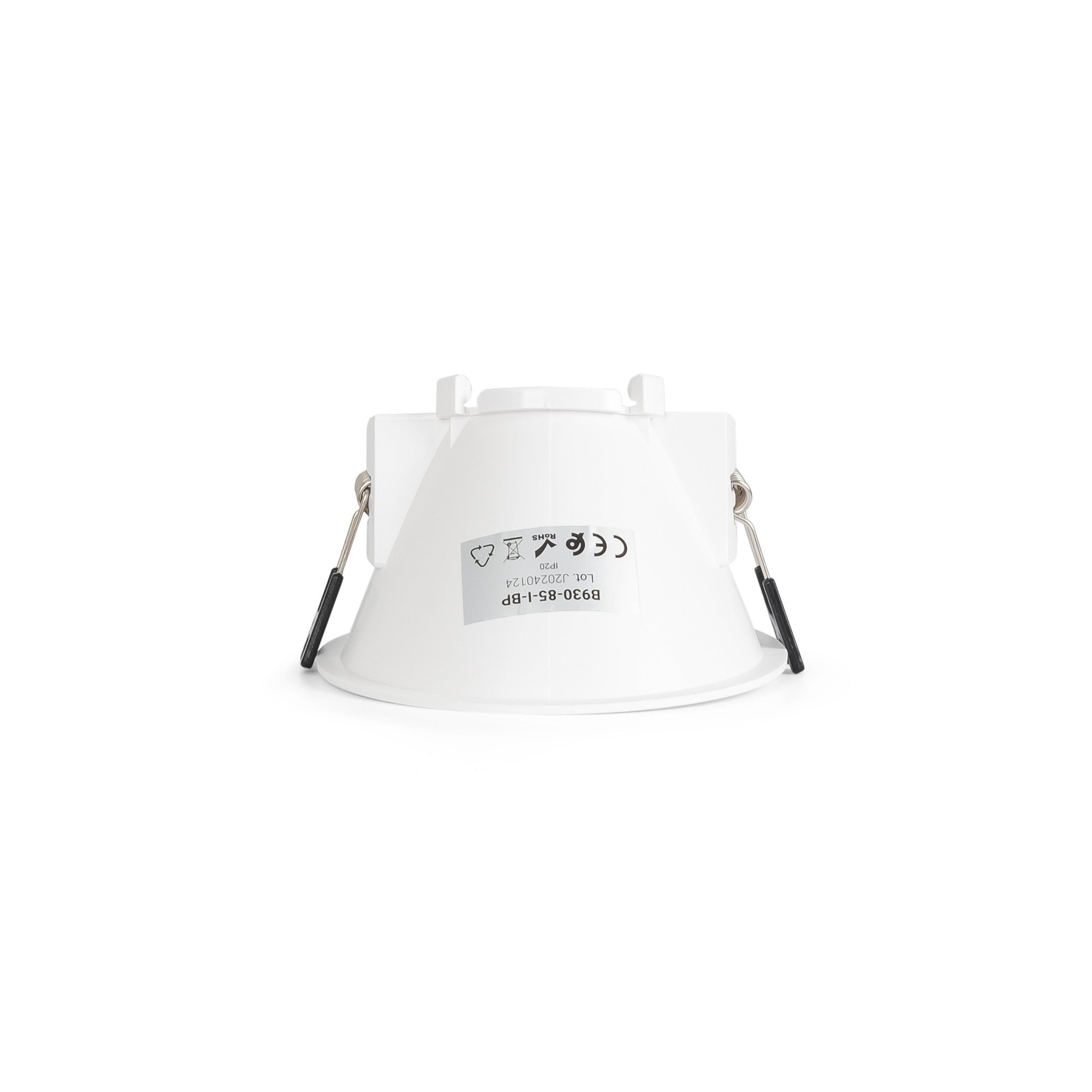 Aro downlight redondo asimétrico - Bajo UGR - Corte Ø85mm