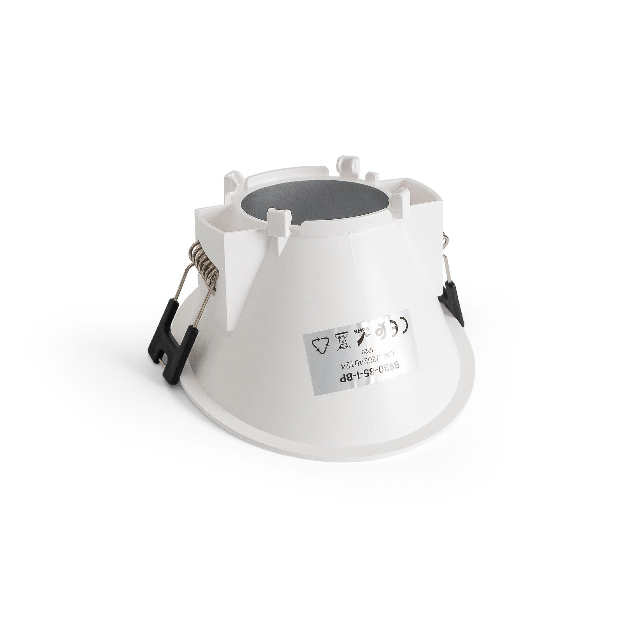 Aro downlight redondo asimétrico - Bajo UGR - Corte Ø85mm