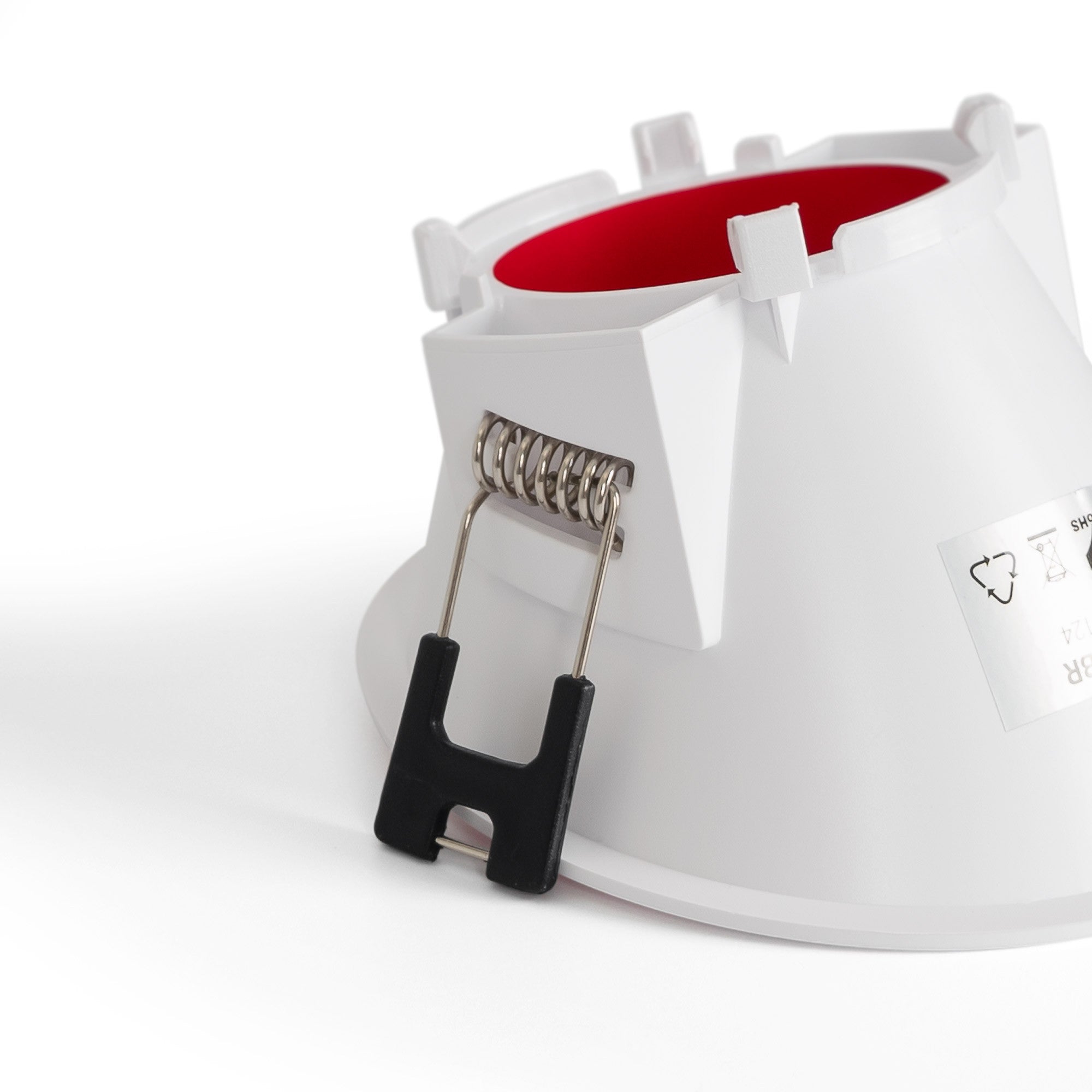 Aro downlight redondo asimétrico - Bajo UGR - Corte Ø85mm