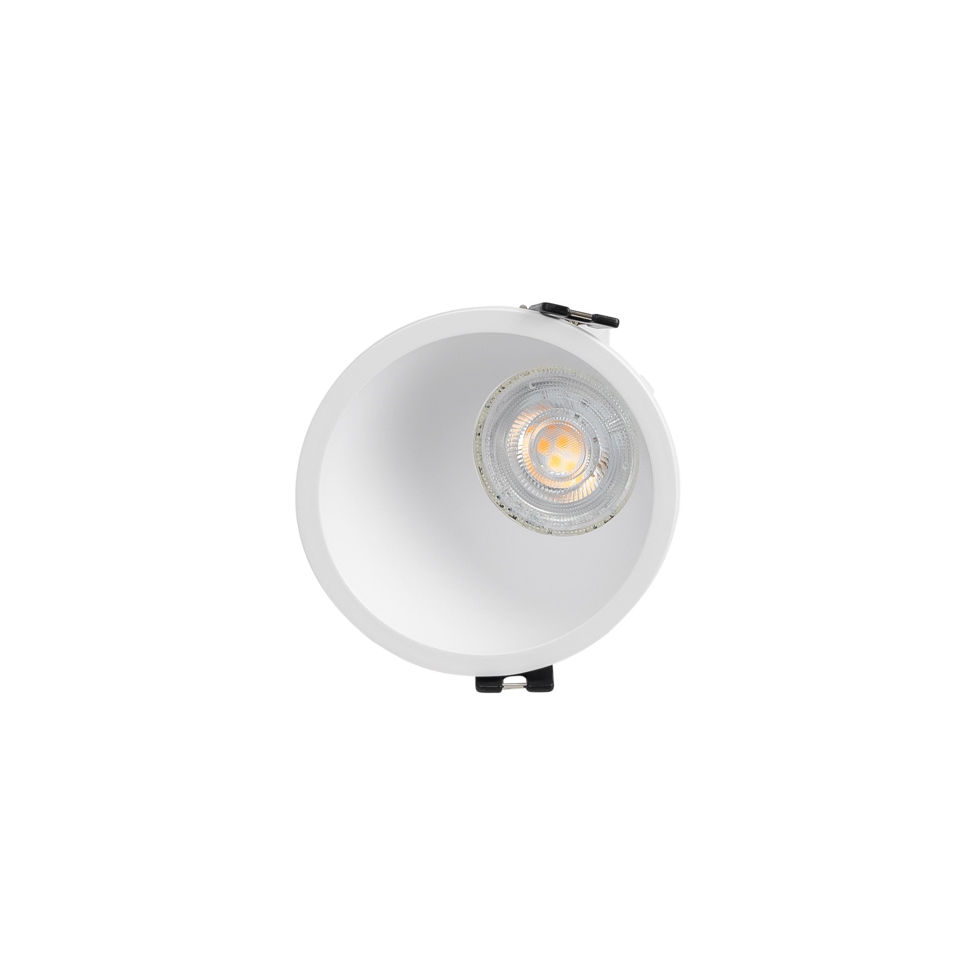 Aro downlight redondo asimétrico - Bajo UGR - Corte Ø85mm