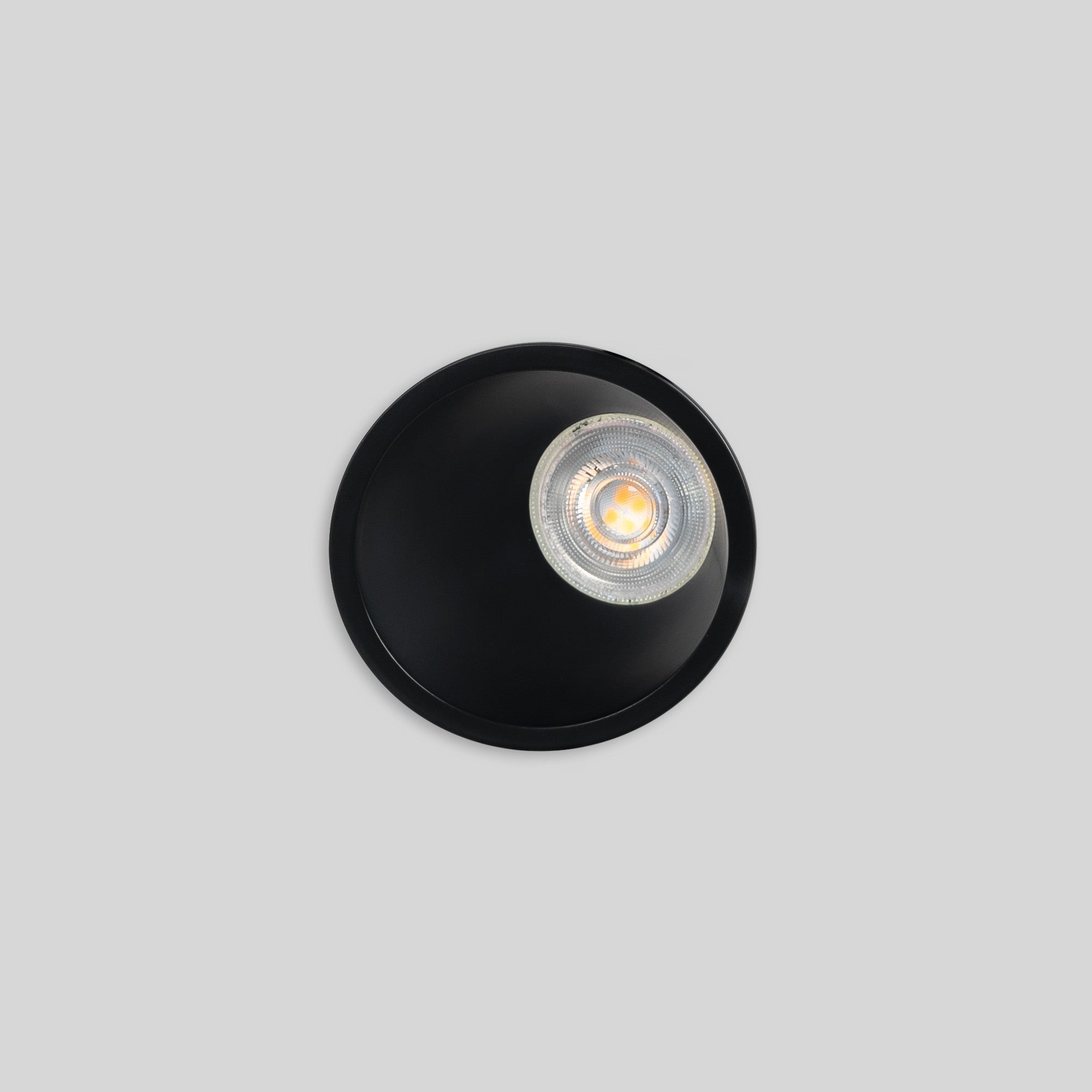Aro downlight redondo asimétrico - Bajo UGR - Corte Ø85mm