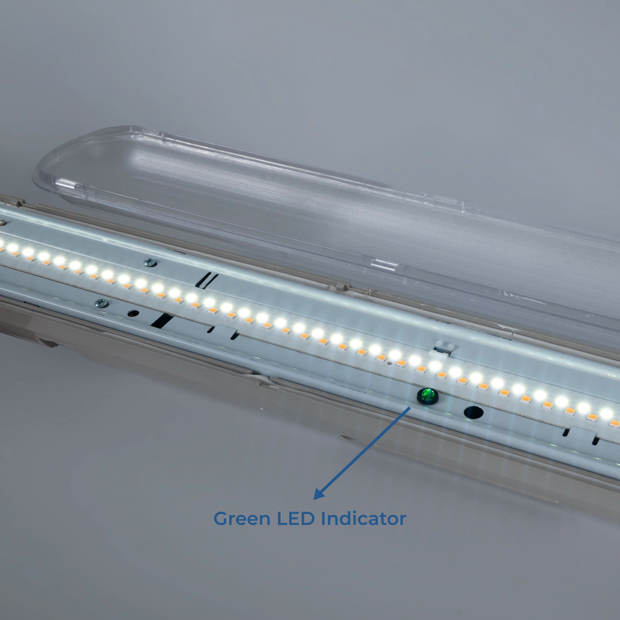 Pantalla estanca LED / Luz de emergencia - CCT - 150cm - Conectable 55W - IP65