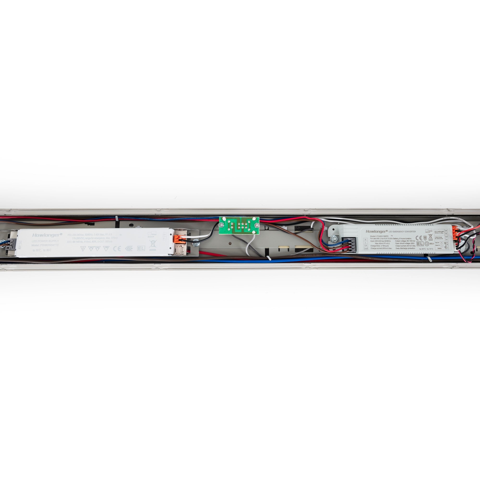 Pantalla estanca LED / Luz de emergencia - CCT - 150cm - Conectable 55W - IP65
