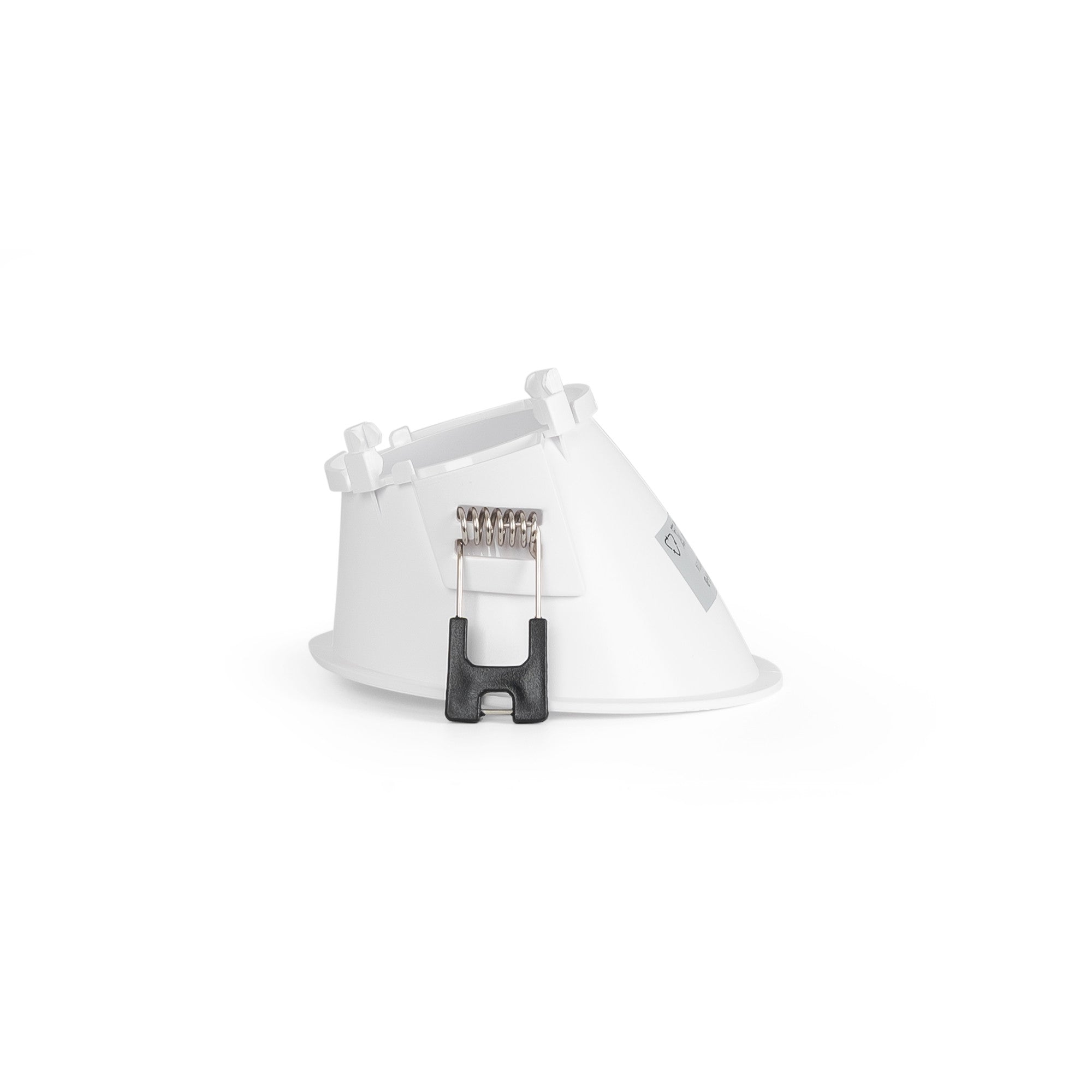 Aro downlight redondo asimétrico - Bajo UGR - Corte Ø85mm