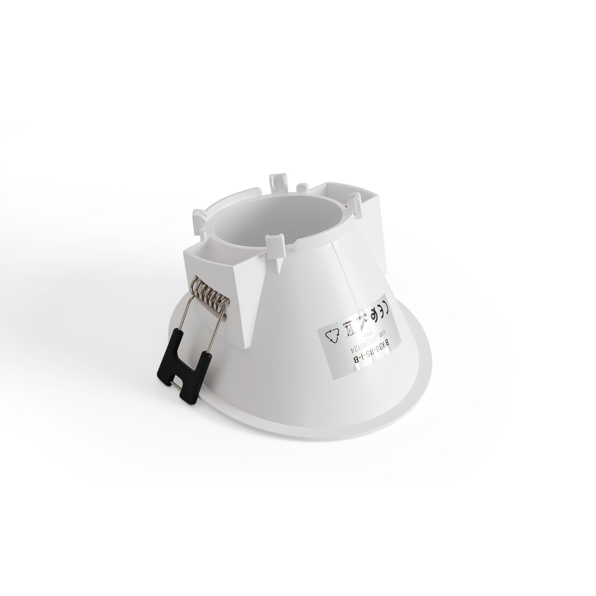 Aro downlight redondo asimétrico - Bajo UGR - Corte Ø85mm