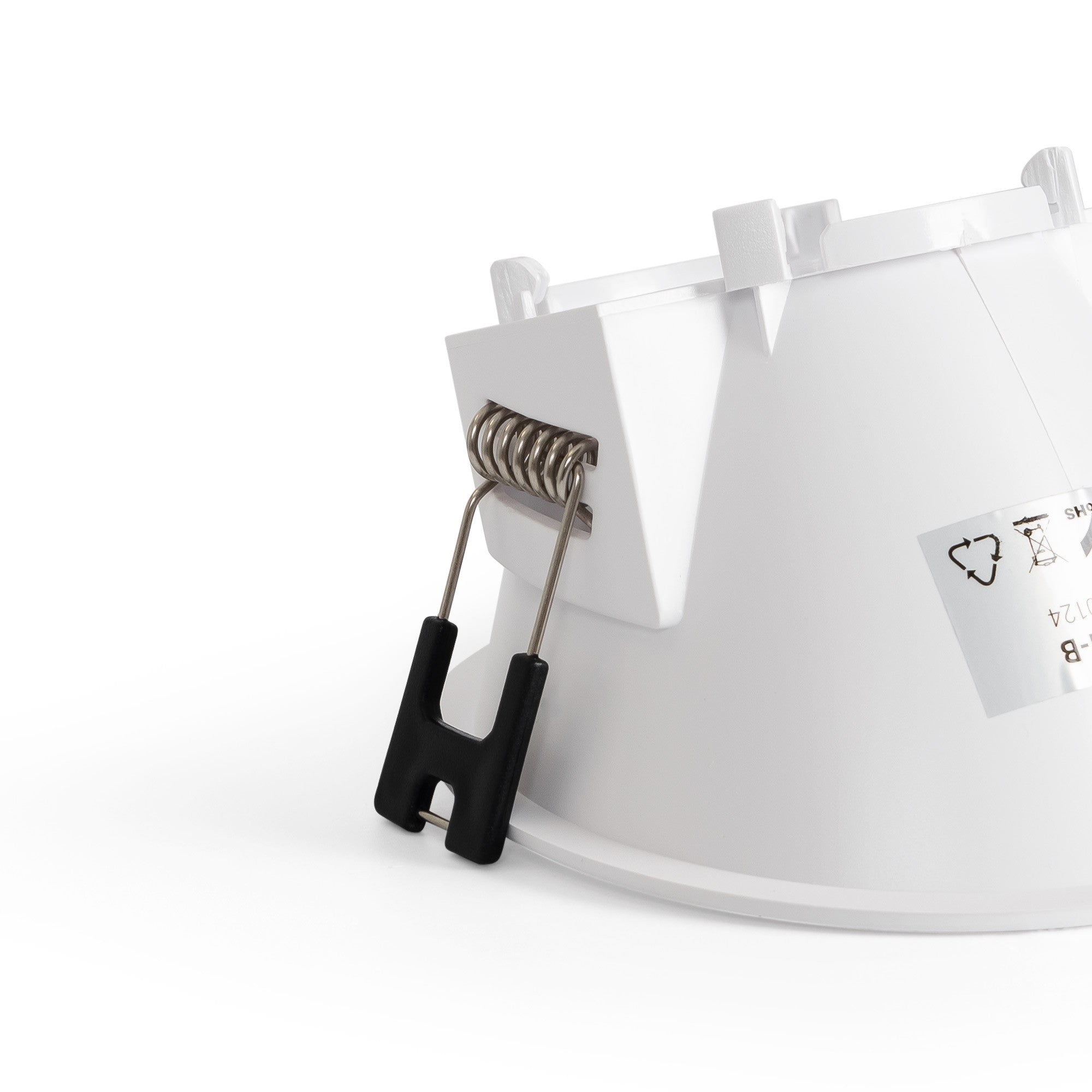 Aro downlight redondo asimétrico - Bajo UGR - Corte Ø85mm