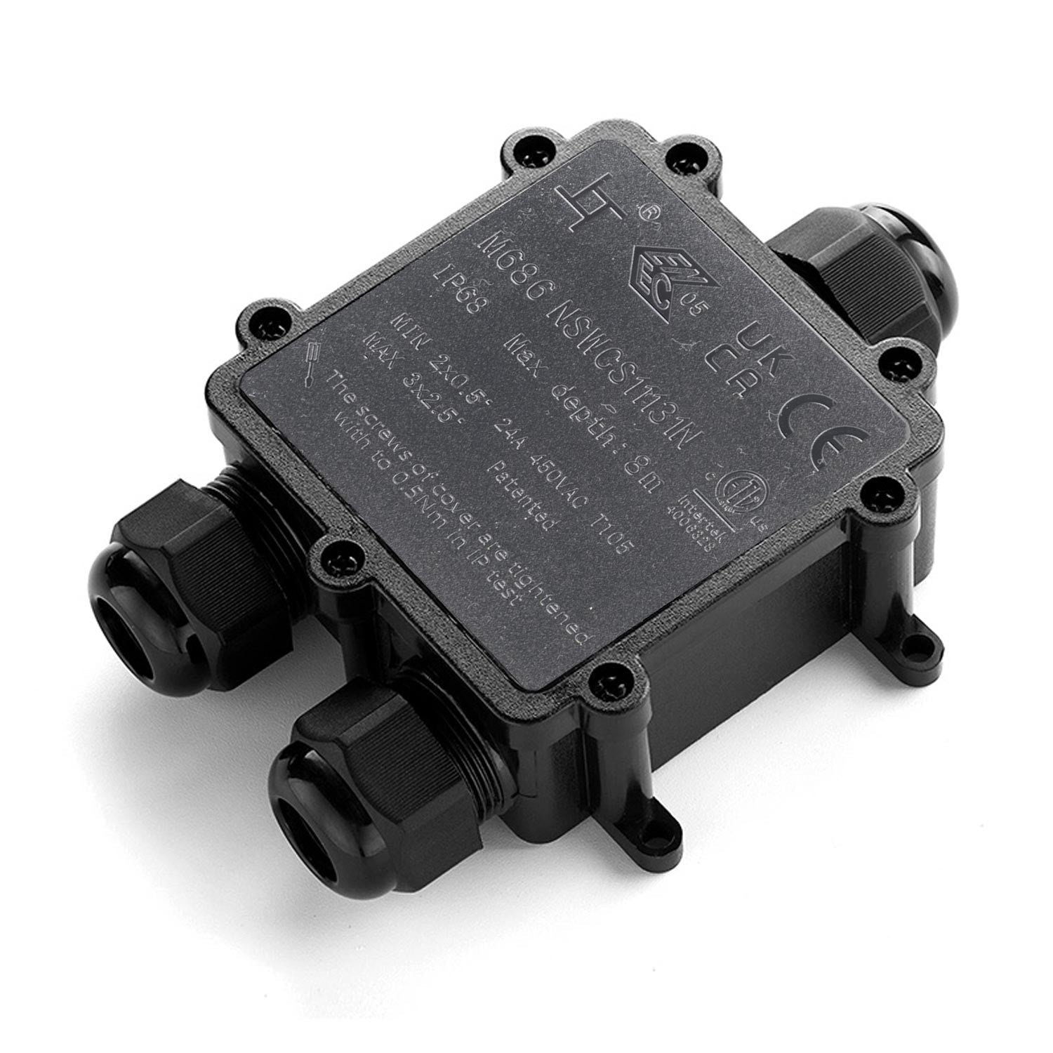 Caja de conexión impermeable en Y - IP68 - 0.5 - 2.5mm²