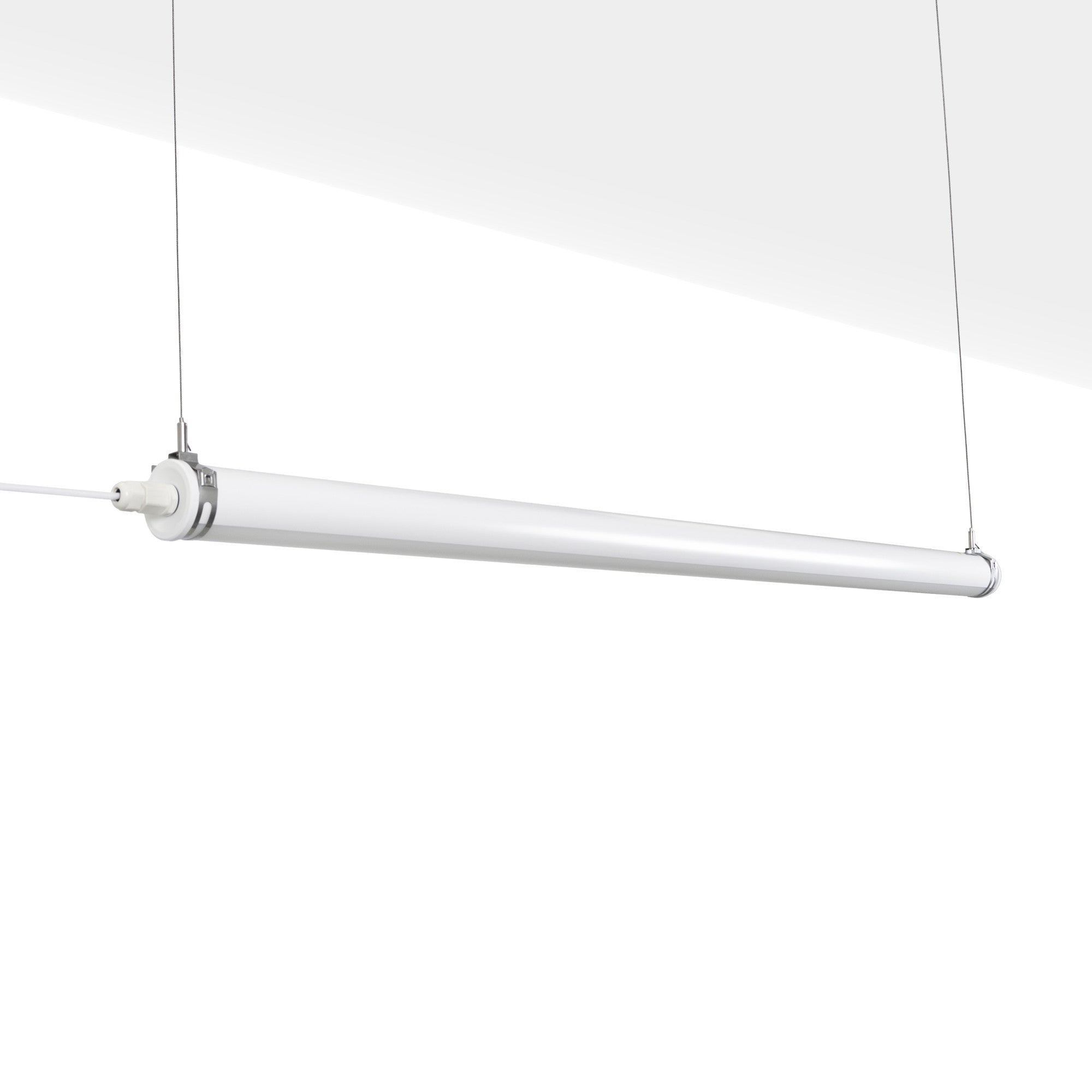 Luminaria estanca tubular para uso industrial - 150cm - 50W - 6900lm - IP65 - IK10