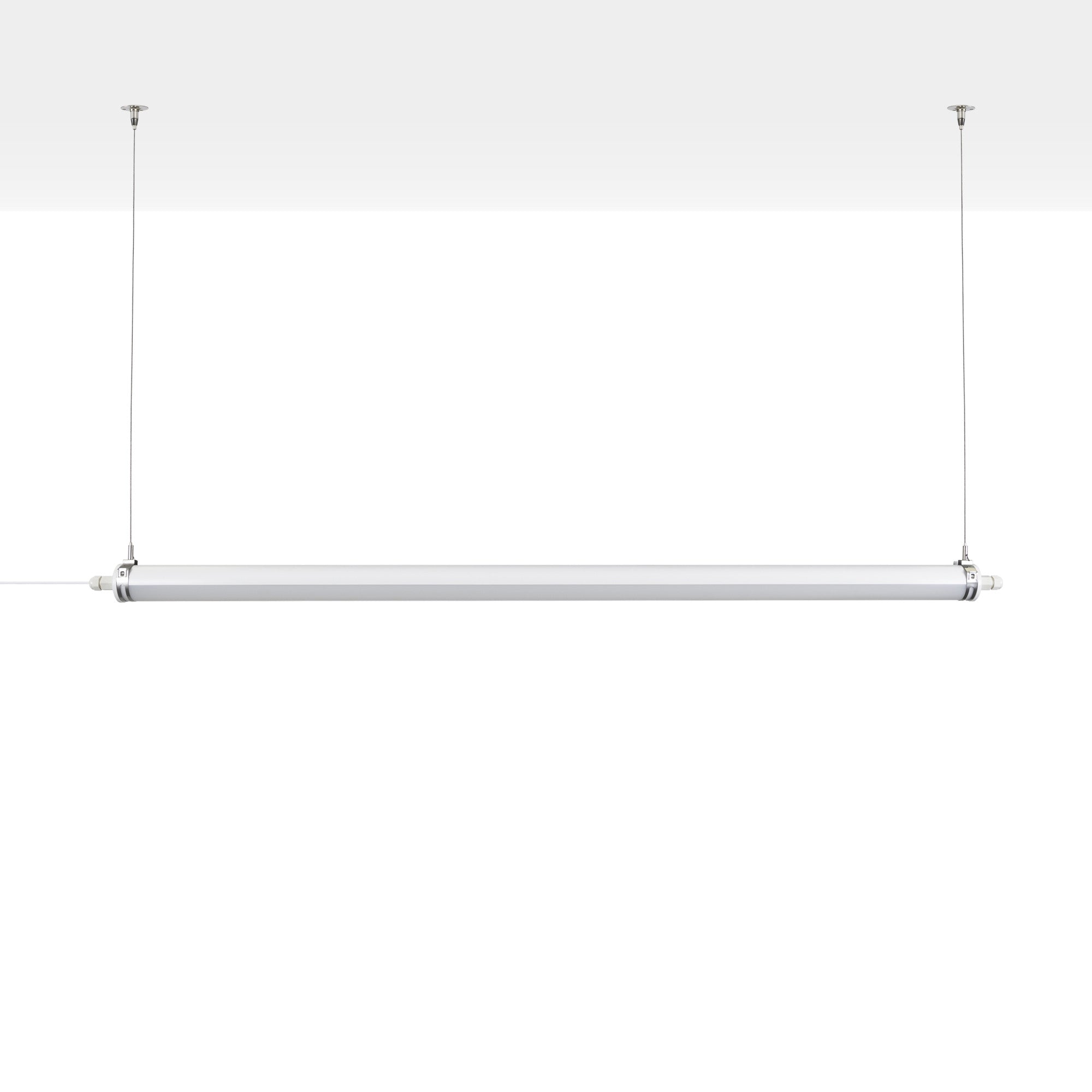 Luminaria estanca tubular para uso industrial - 150cm - 50W - 6900lm - IP65 - IK10