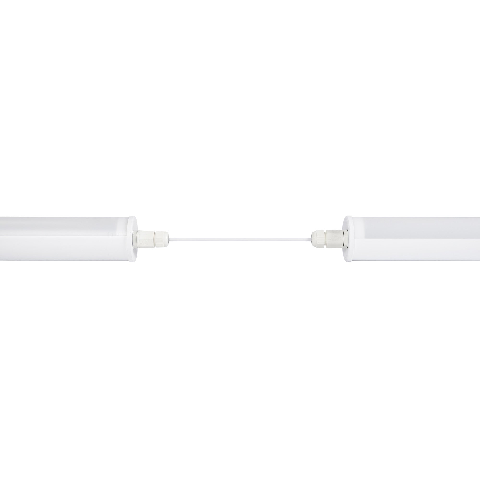 Luminaria estanca tubular para uso industrial - 150cm - 50W - 6900lm - IP65 - IK10