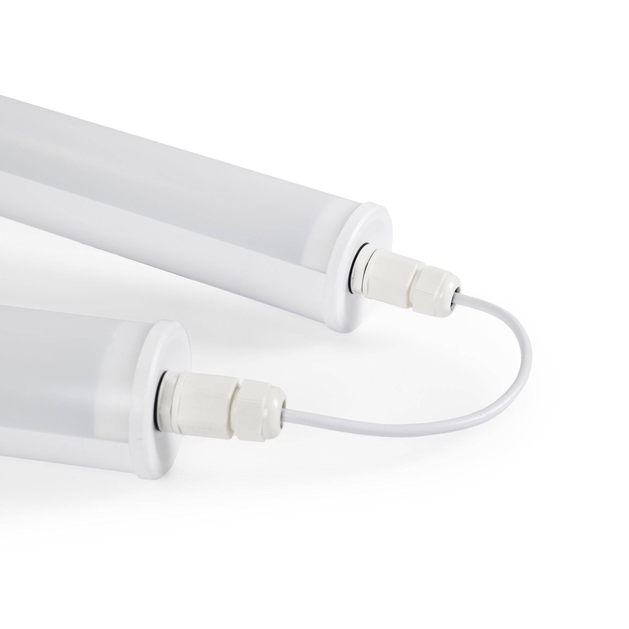 Luminaria estanca tubular para uso industrial - 150cm - 50W - 6900lm - IP65 - IK10
