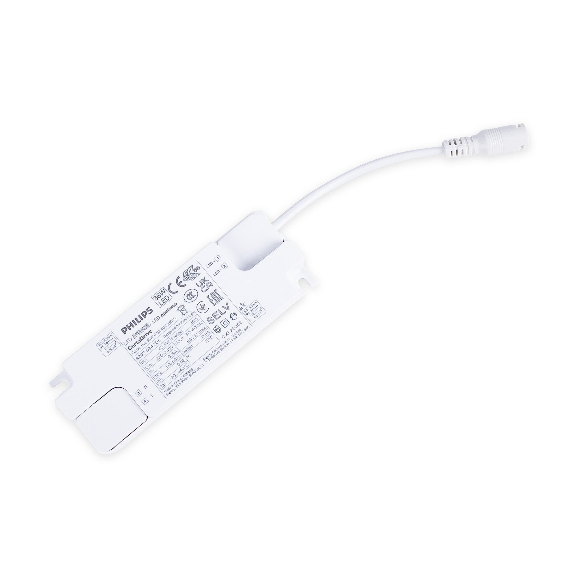 Panel LED empotrable Backlight 60x60cm - UGR18 - 36W - IP40 - Driver Philips