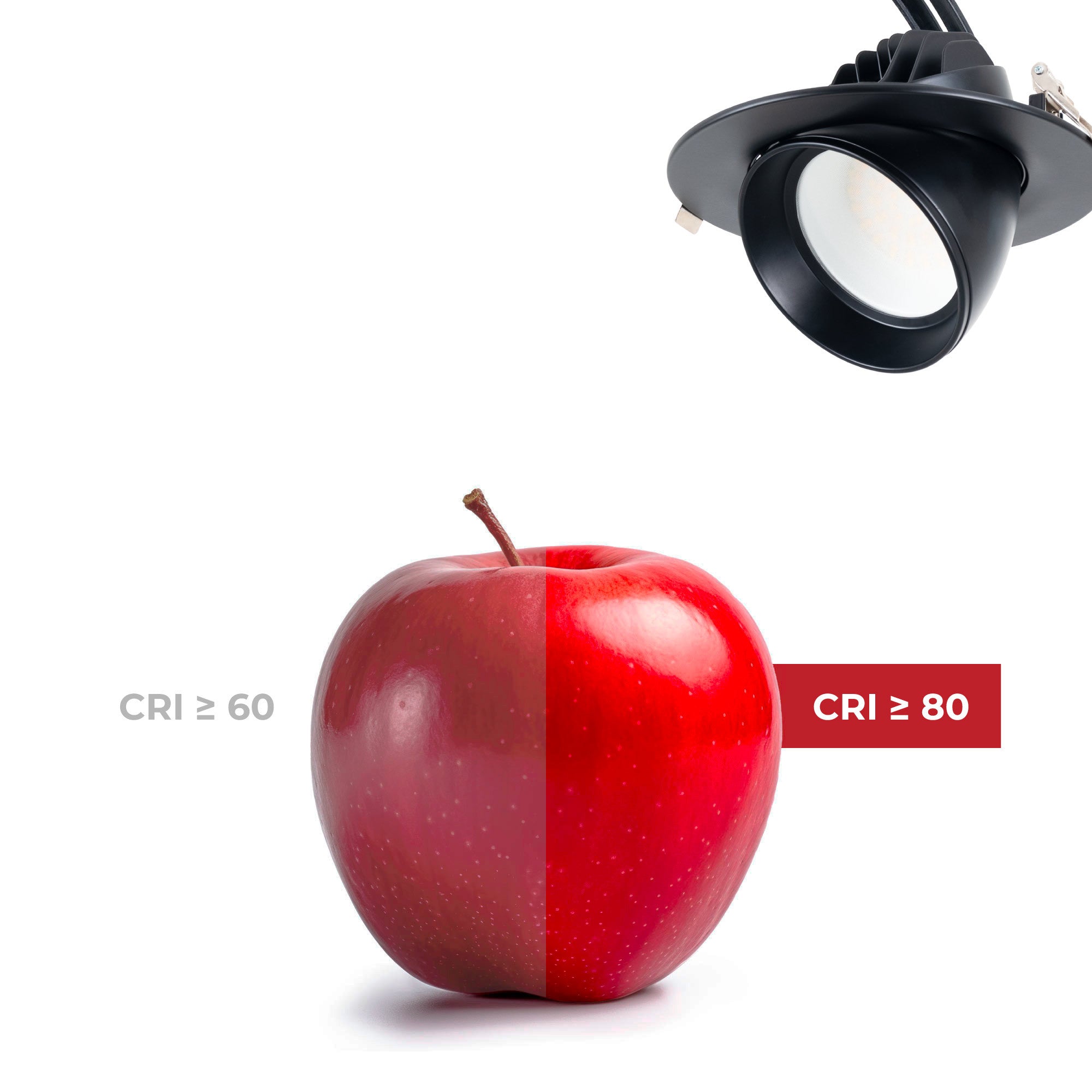 Downlight LED circular orientable CCT 38W - 120° Driver LIFUD