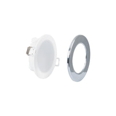 Kit Downlight LED exterior 5W - IP65 - Aro intercambiable - TRIAC regulable - Corte Ø68mm