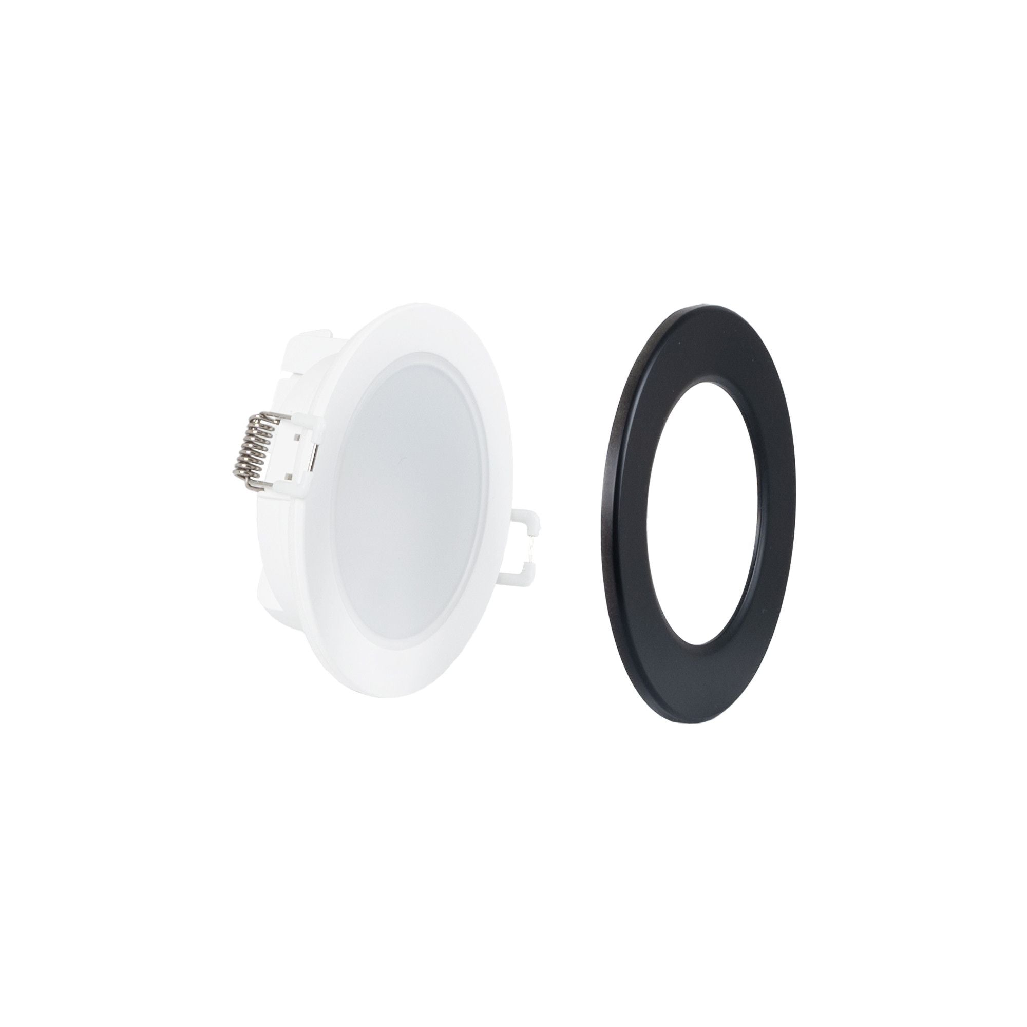 Kit Downlight LED exterior 5W - IP65 - Aro intercambiable - TRIAC regulable - Corte Ø68mm