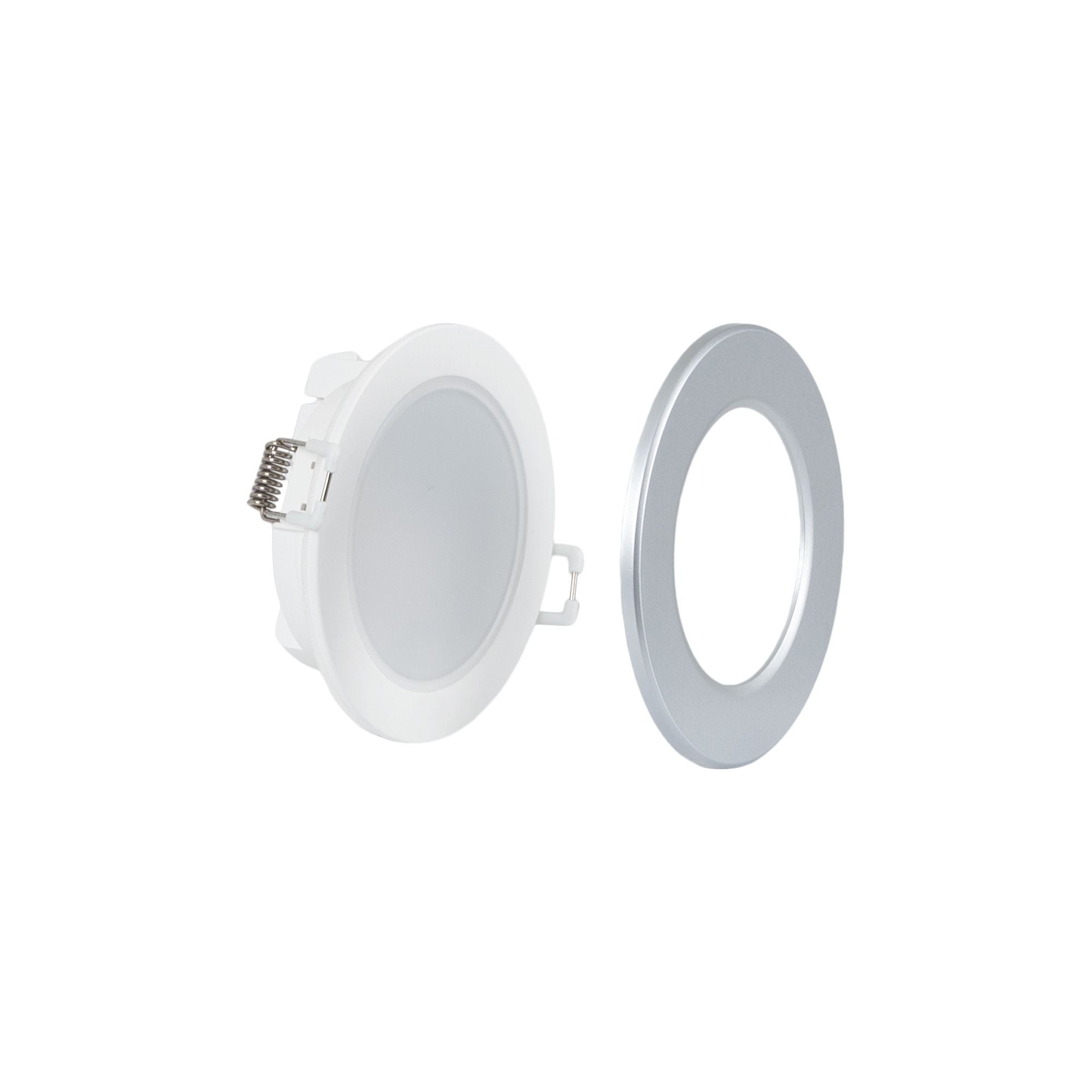 Kit Downlight LED exterior 5W - IP65 - Aro intercambiable - TRIAC regulable - Corte Ø68mm