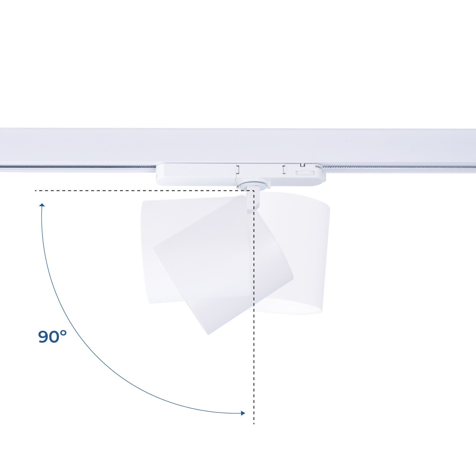 Proyector LED para carril trifásico 40W - Carnicerías - Driver Philips Xitanium