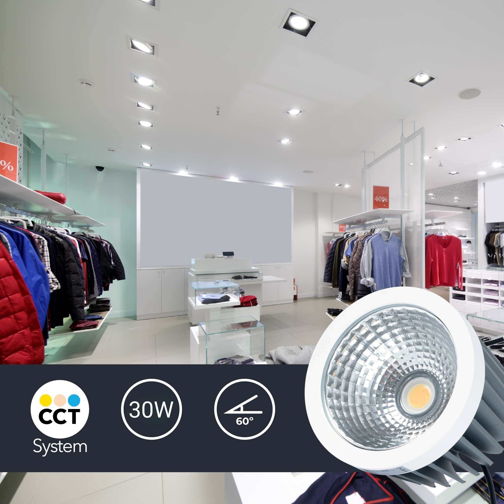 Módulo LED 30W QR111- CCT - Driver externo - 60° - CRI 90