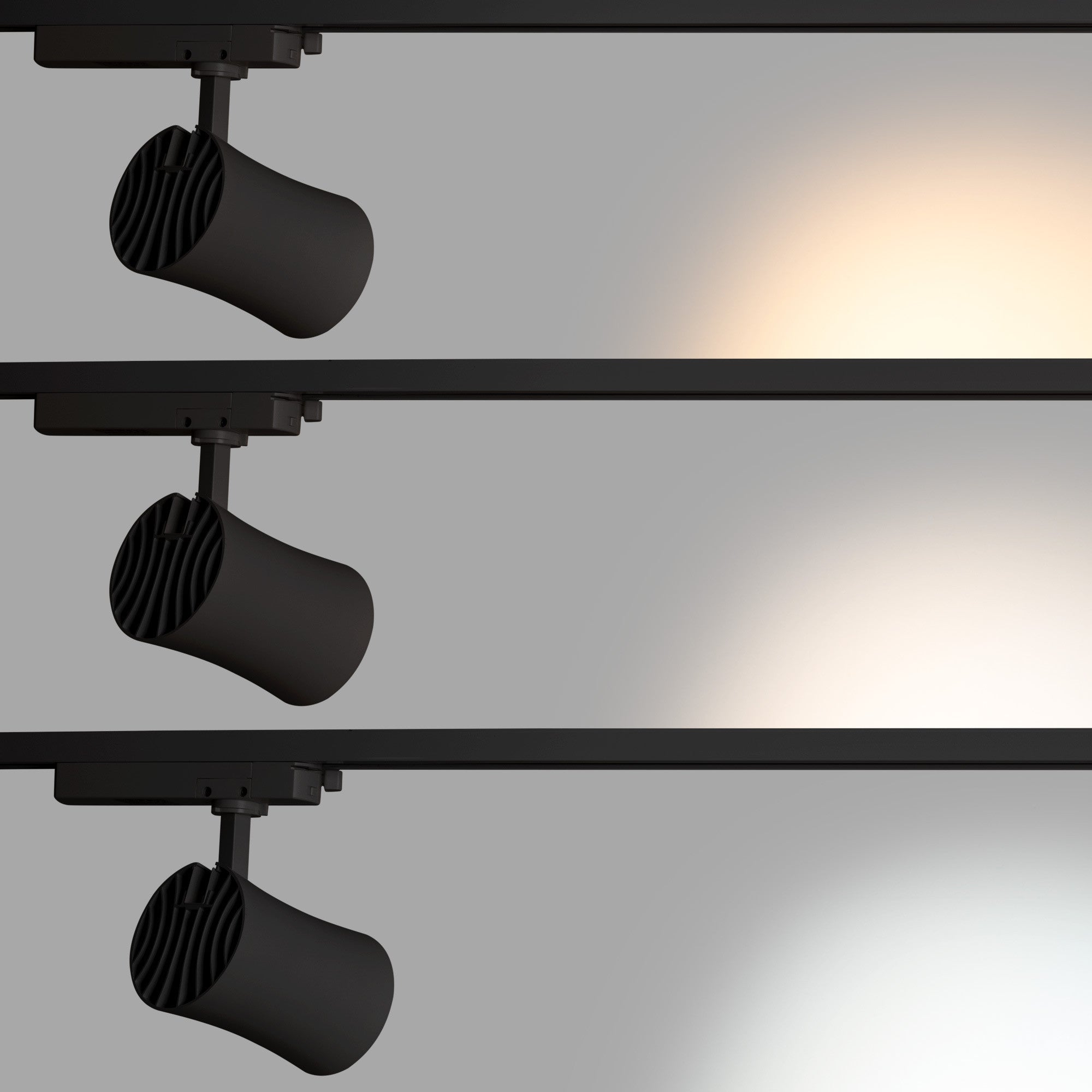 Proyector LED arquitectónico para carril monofásico CCT - 40W - CRI 90