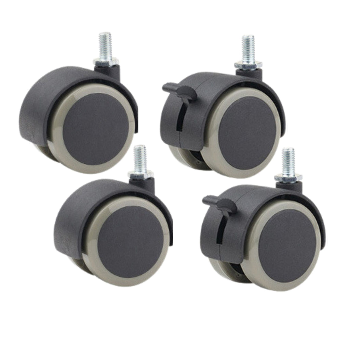 Kit de 4 Ruedas 50mm para Display Publicitario - Ref. DLS32 /DLS43 / DLS55