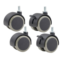 Kit de 4 Ruedas 50mm para Display Publicitario - Ref. DLS32 /DLS43 / DLS55