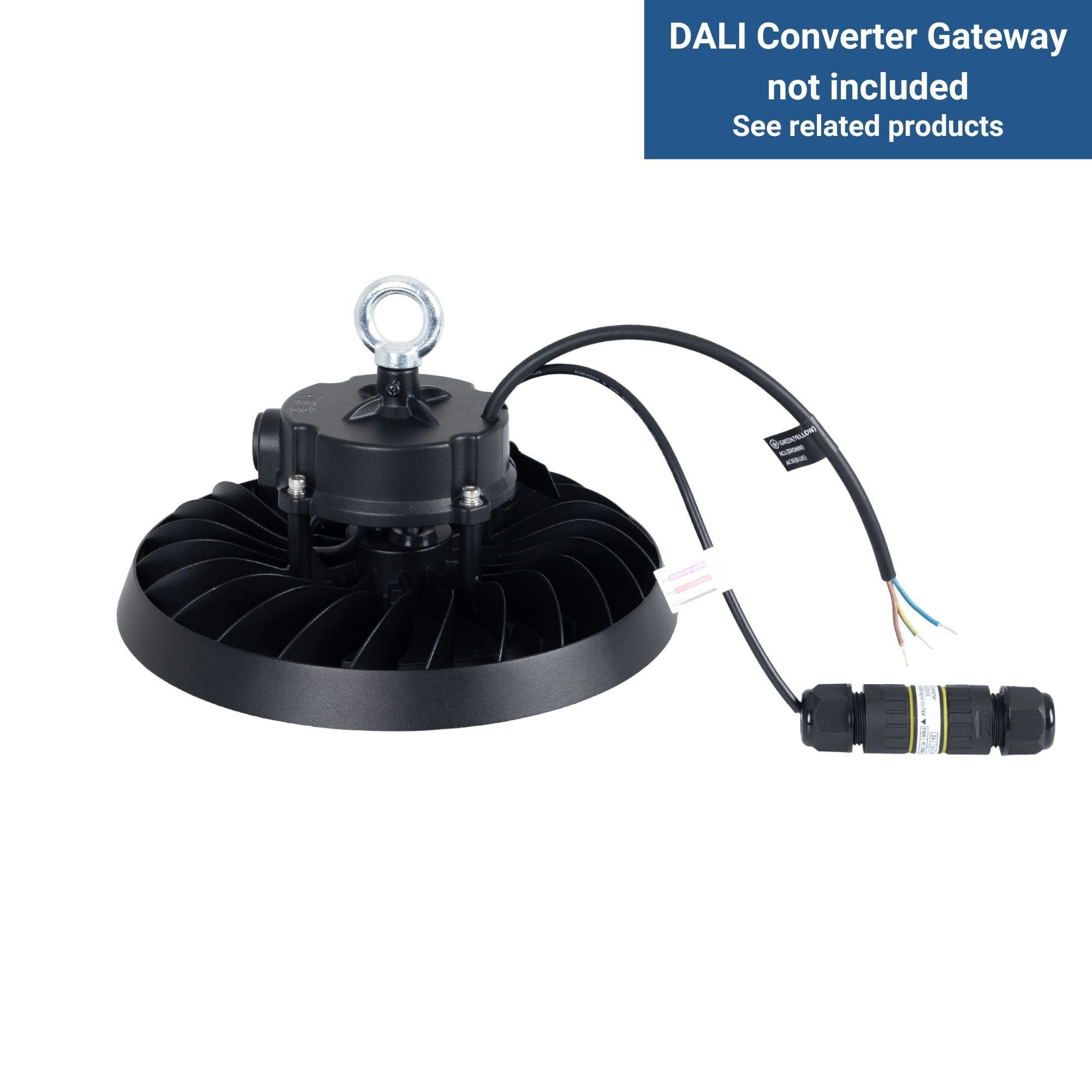 Campana LED UFO industrial 150W - CCT - Con sensor de movimiento - 170lm/W - Driver LIFUD - IP65 - 5 años garantía