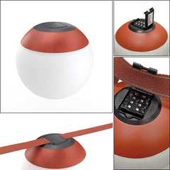 Lámpara configurable "Axia 4" - KIT lámpara bola 12W + cinta textil eléctrica + accesorios