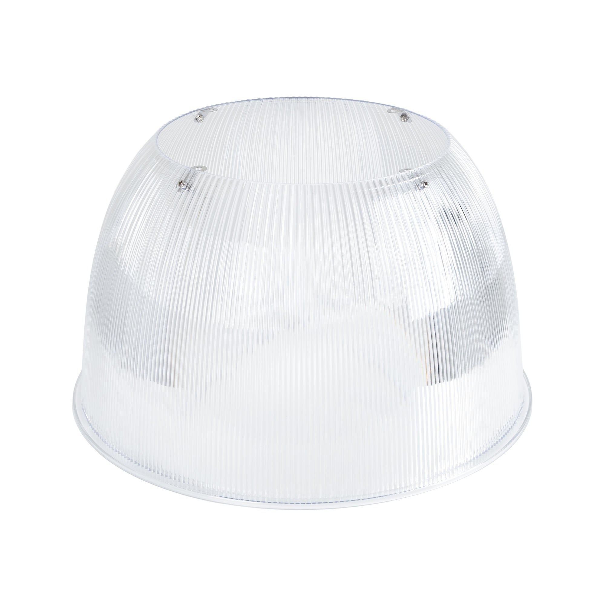 Difusor lumínico de policarbonato para campana LED industrial B8155-200W - B8150-200 - Ángulo 90°