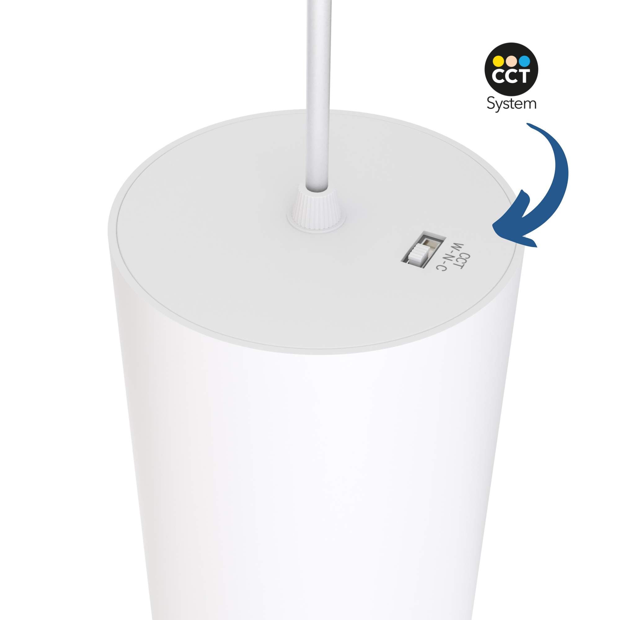 Lámpara colgante moderna "Roomba" 10W - CCT